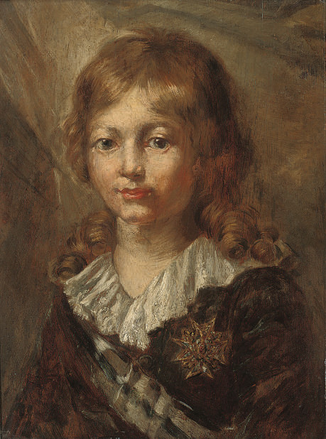 Francisco Goya — Портрет маленького мальчика, предположительно инфанта Испании Франсиско де Паула (1794-1865), во весь рост