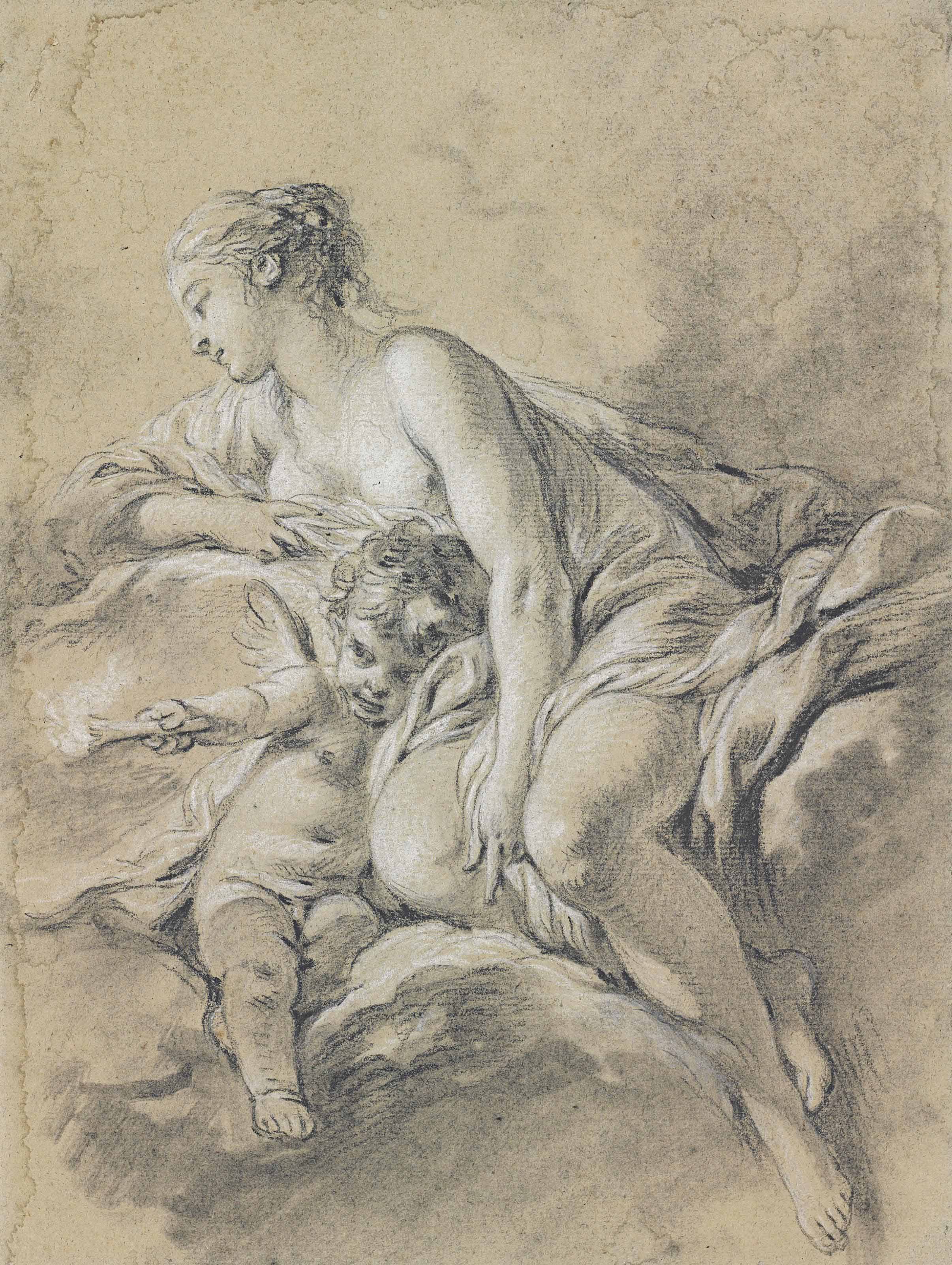 François Boucher — Полярное сияние и Кефал