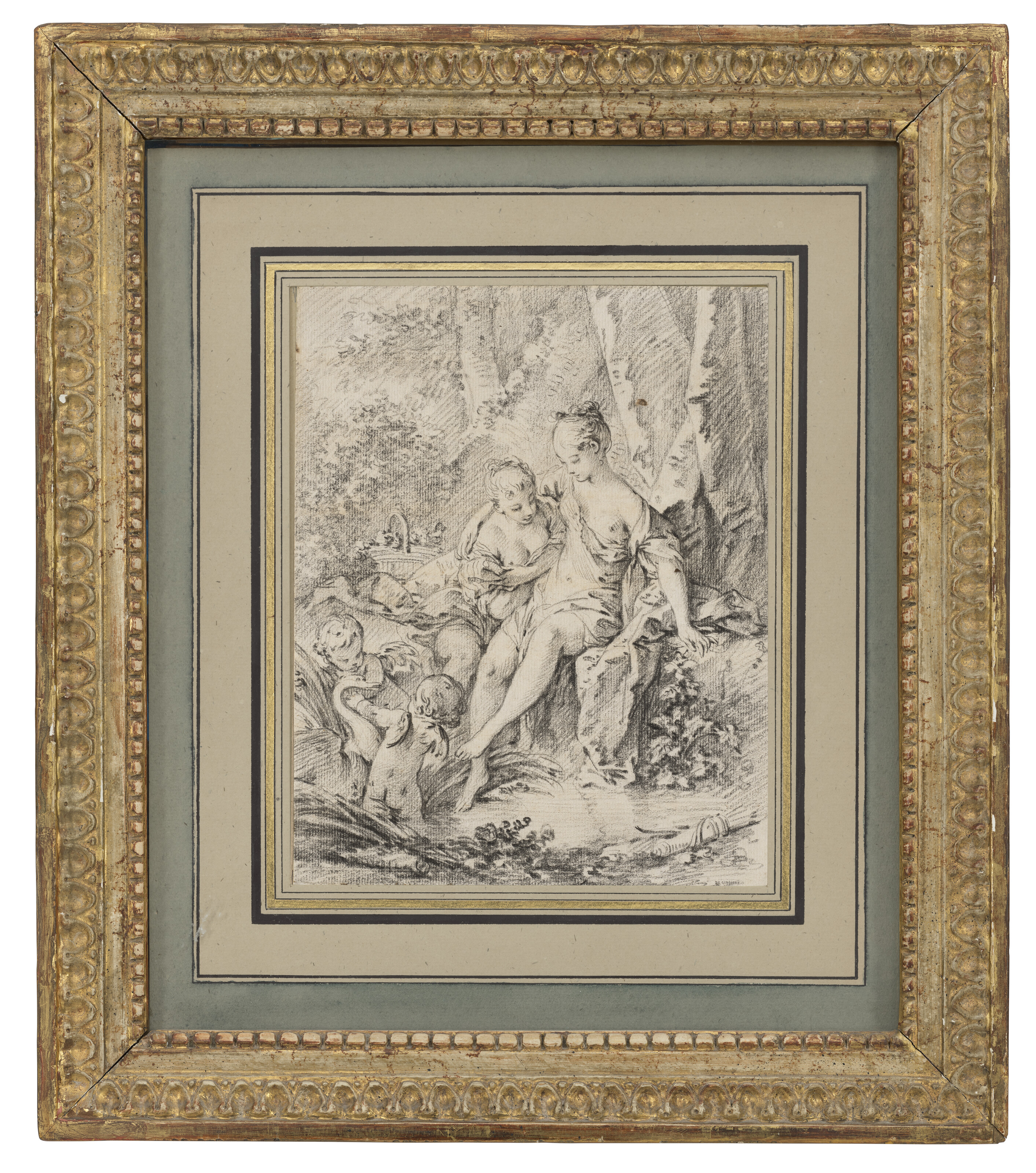 François Boucher — Ванна Венеры или Леды, изображение 2