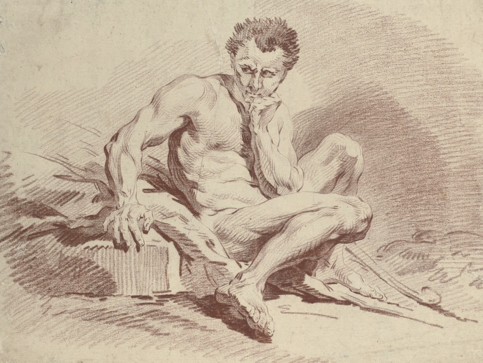 François Boucher — Академия человека в Ассизи, д'Апре Буше