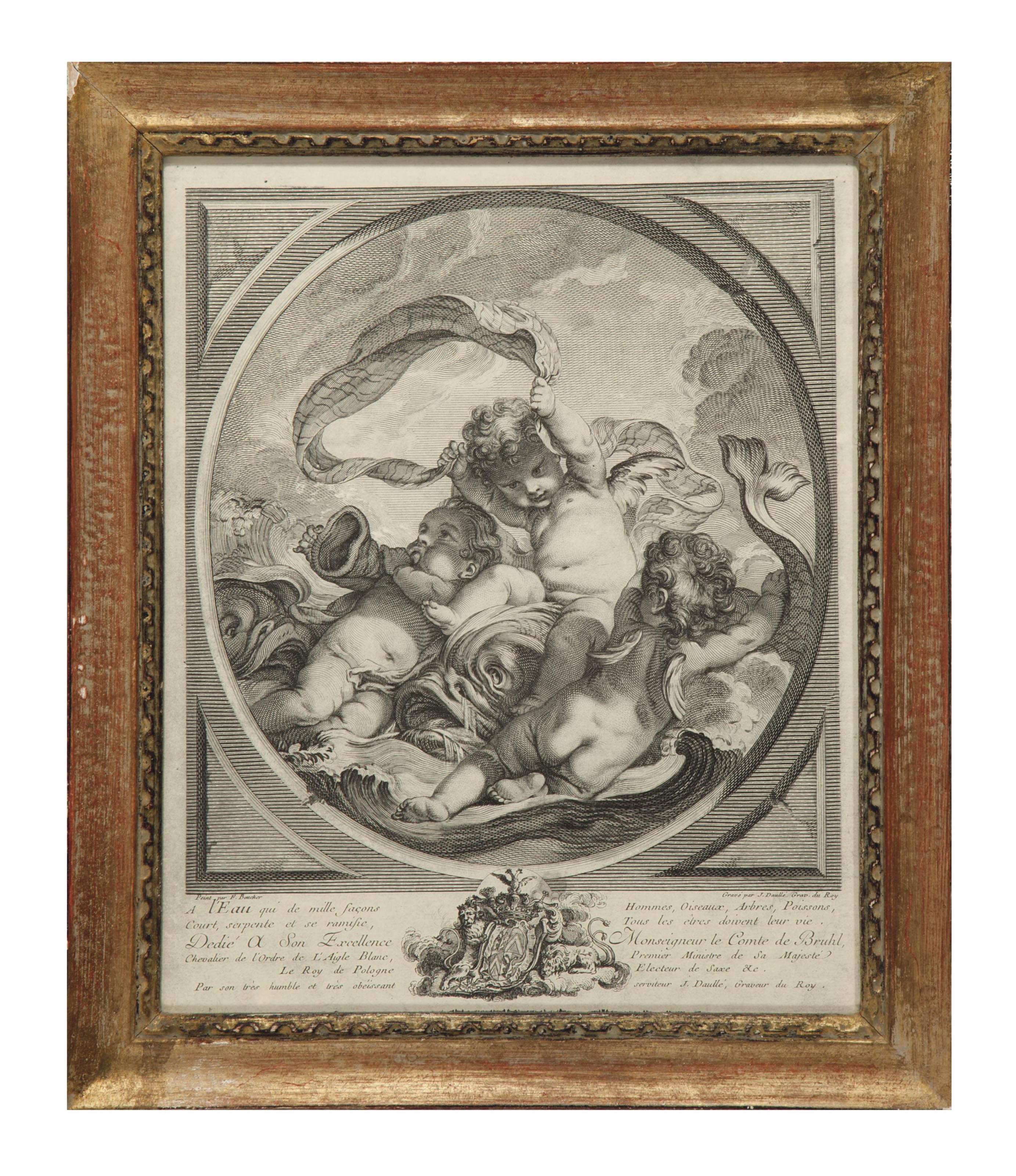 François Boucher — [Четыре элемента]: 4 пластины