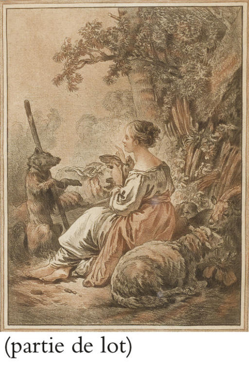 François Boucher — Пастораль (Жан-Ришар, 839), "Берже и Бержер"