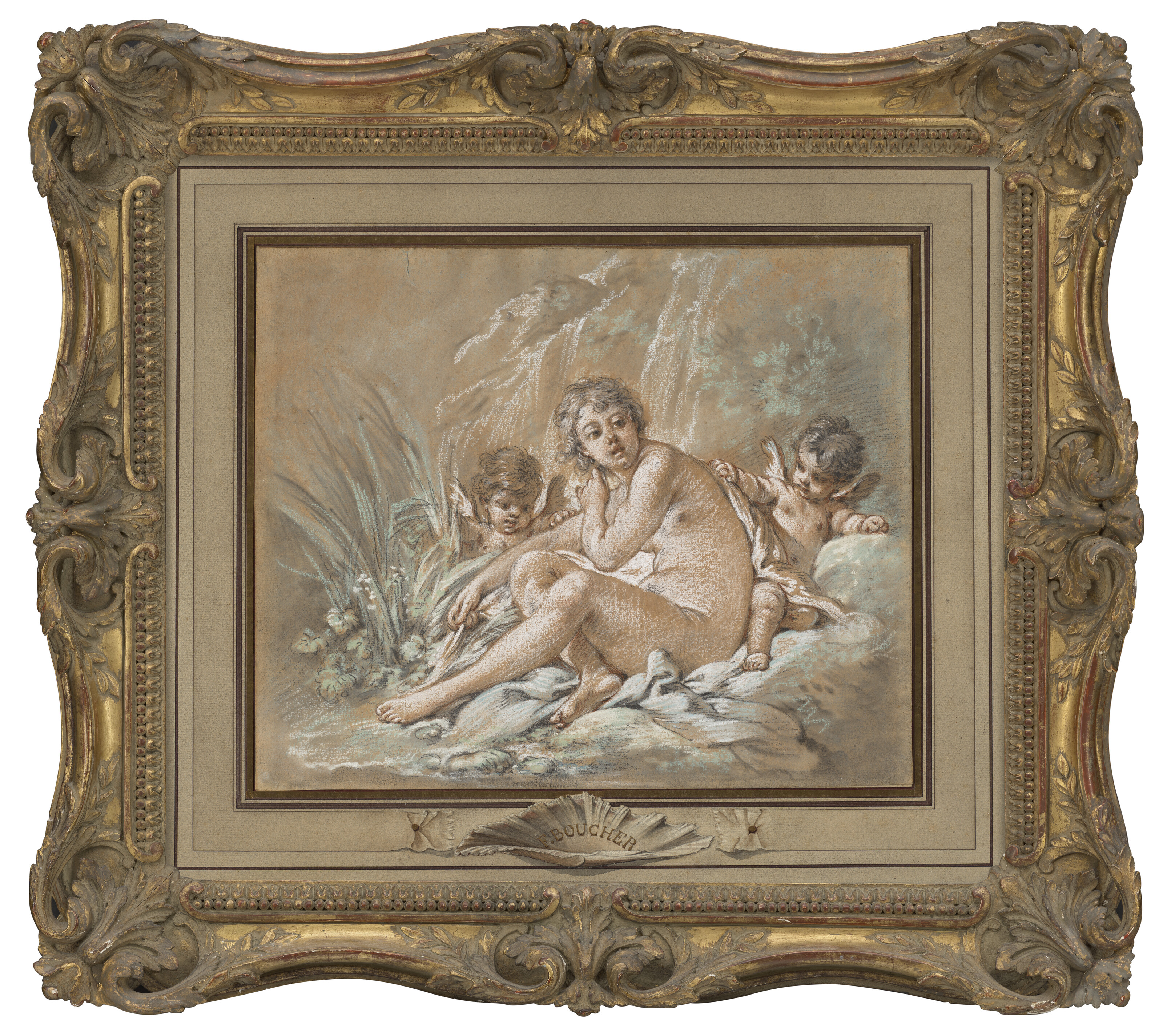 François Boucher — Купальщица, изображение 2
