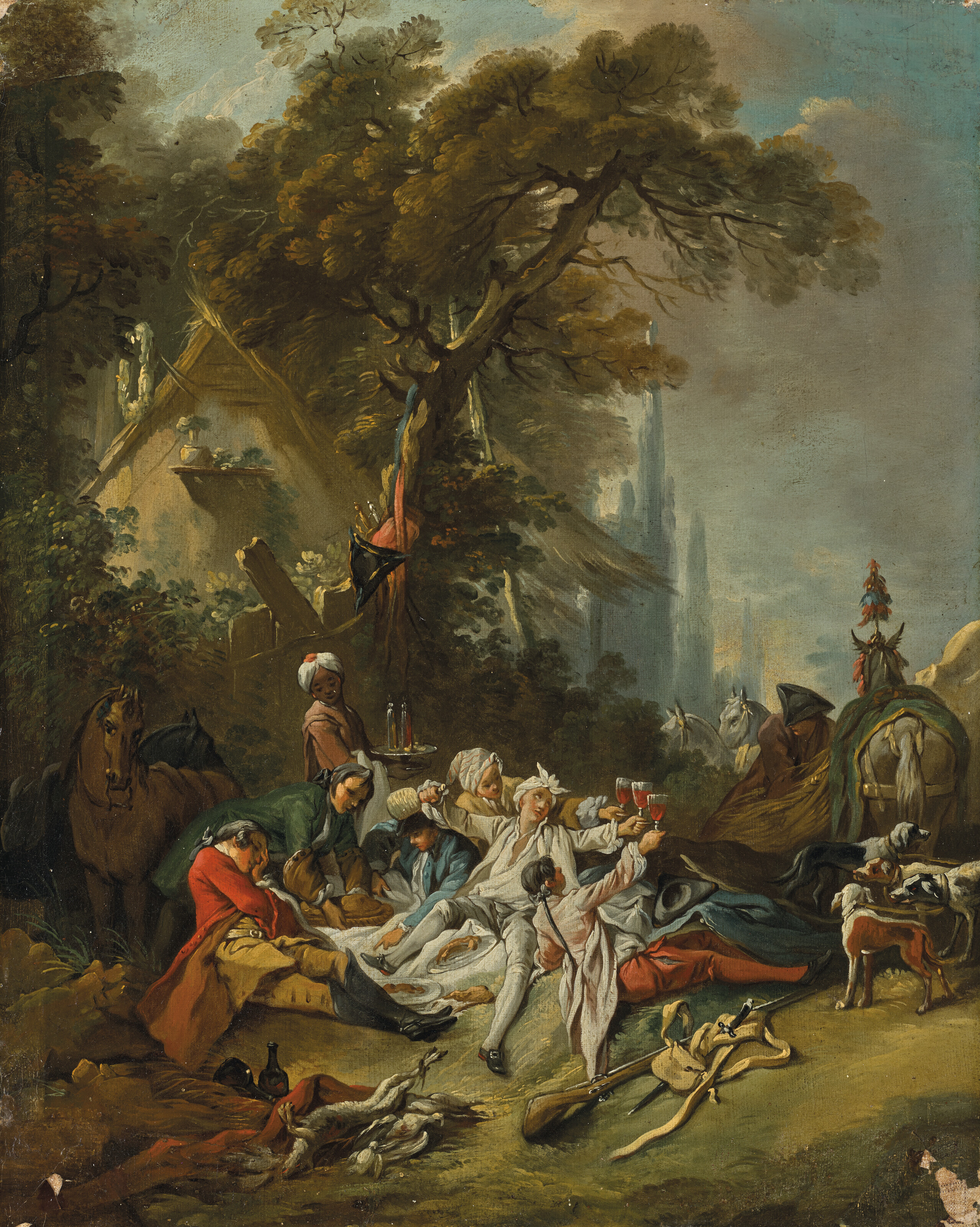 François Boucher — Возвращение в шассе