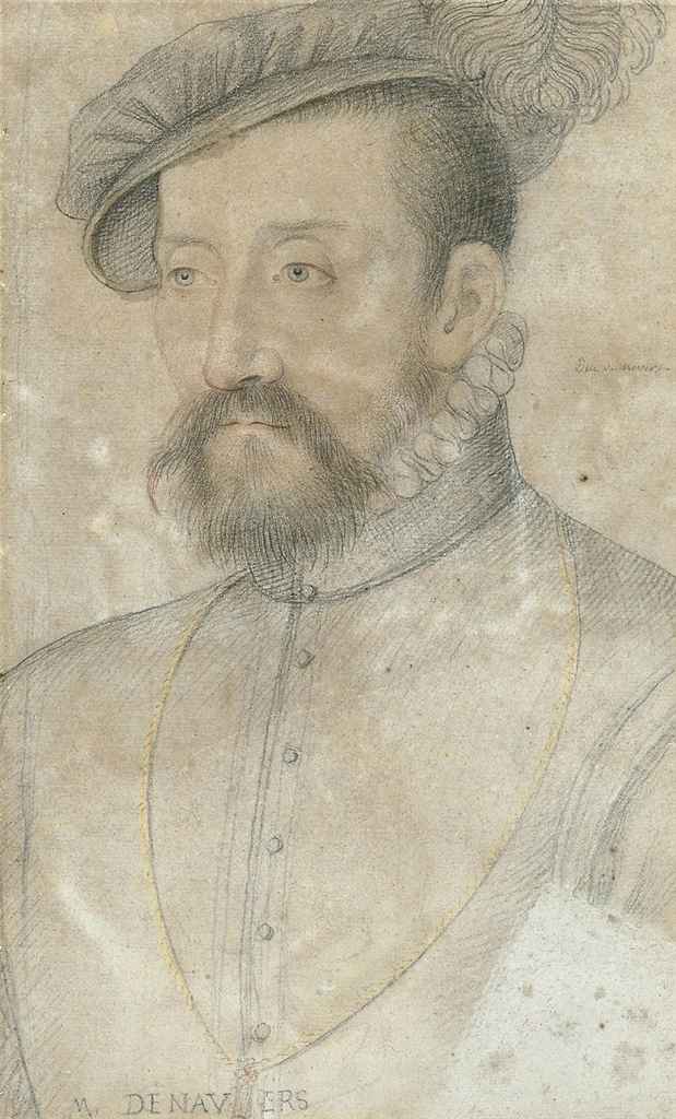 François Clouet — Портретный этюд Генриха Наваррского, позже Генриха IV Французского, во весь рост
