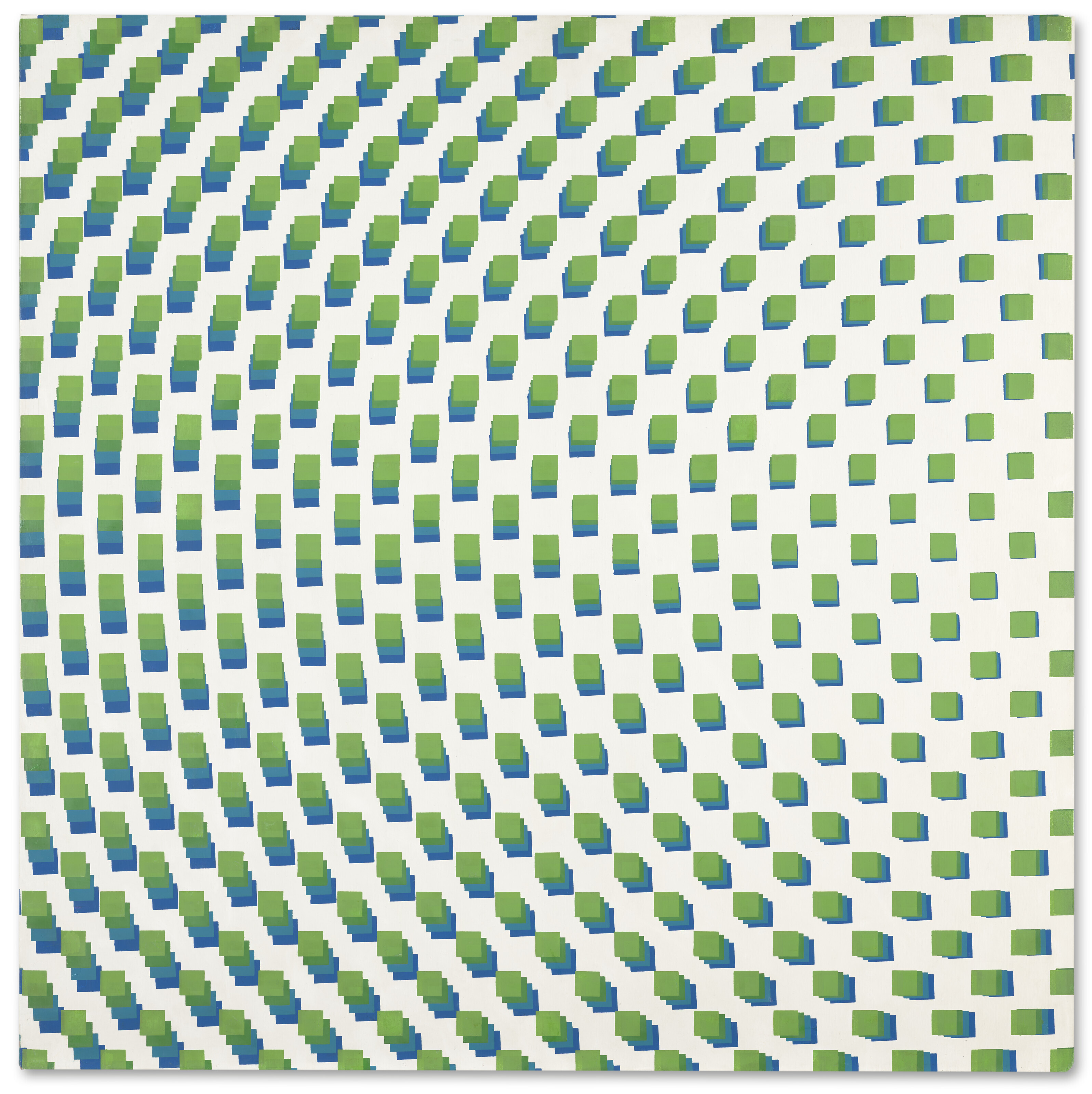 Francois Morellet — Голубая ночь на вершине