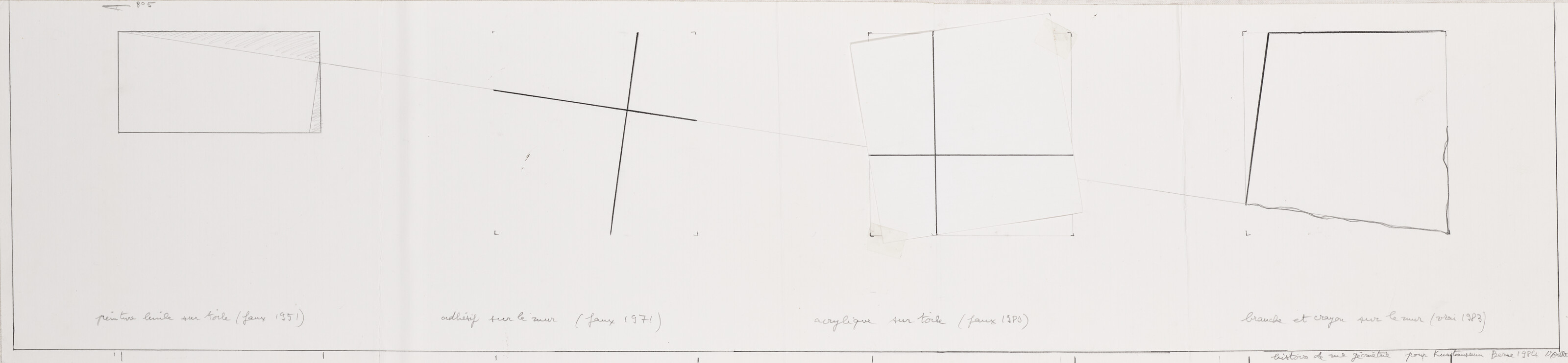 Francois Morellet — История человечества