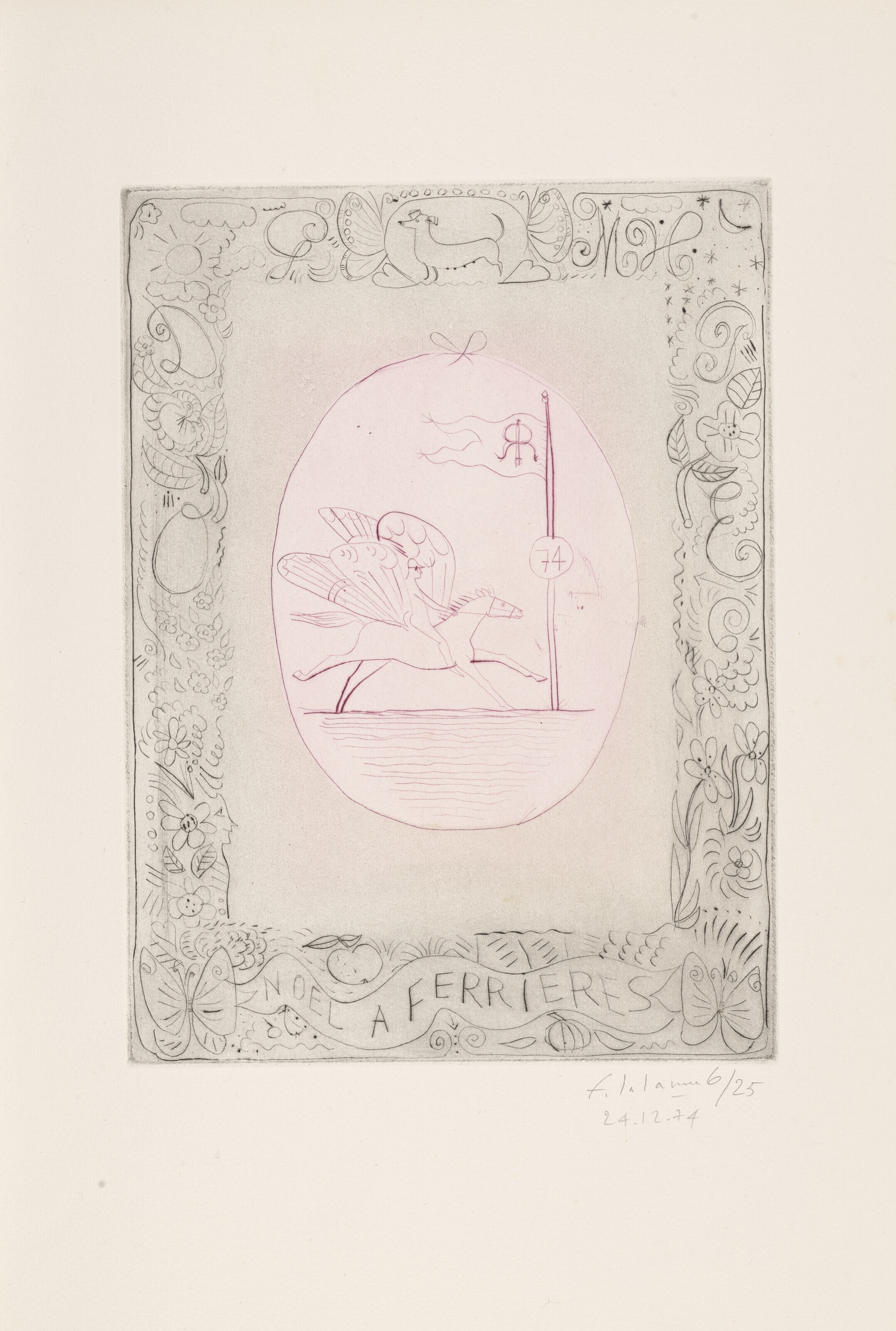 François-Xavier Lalanne — "НОЭЛЬ А ФЕРЬЕР", 1974