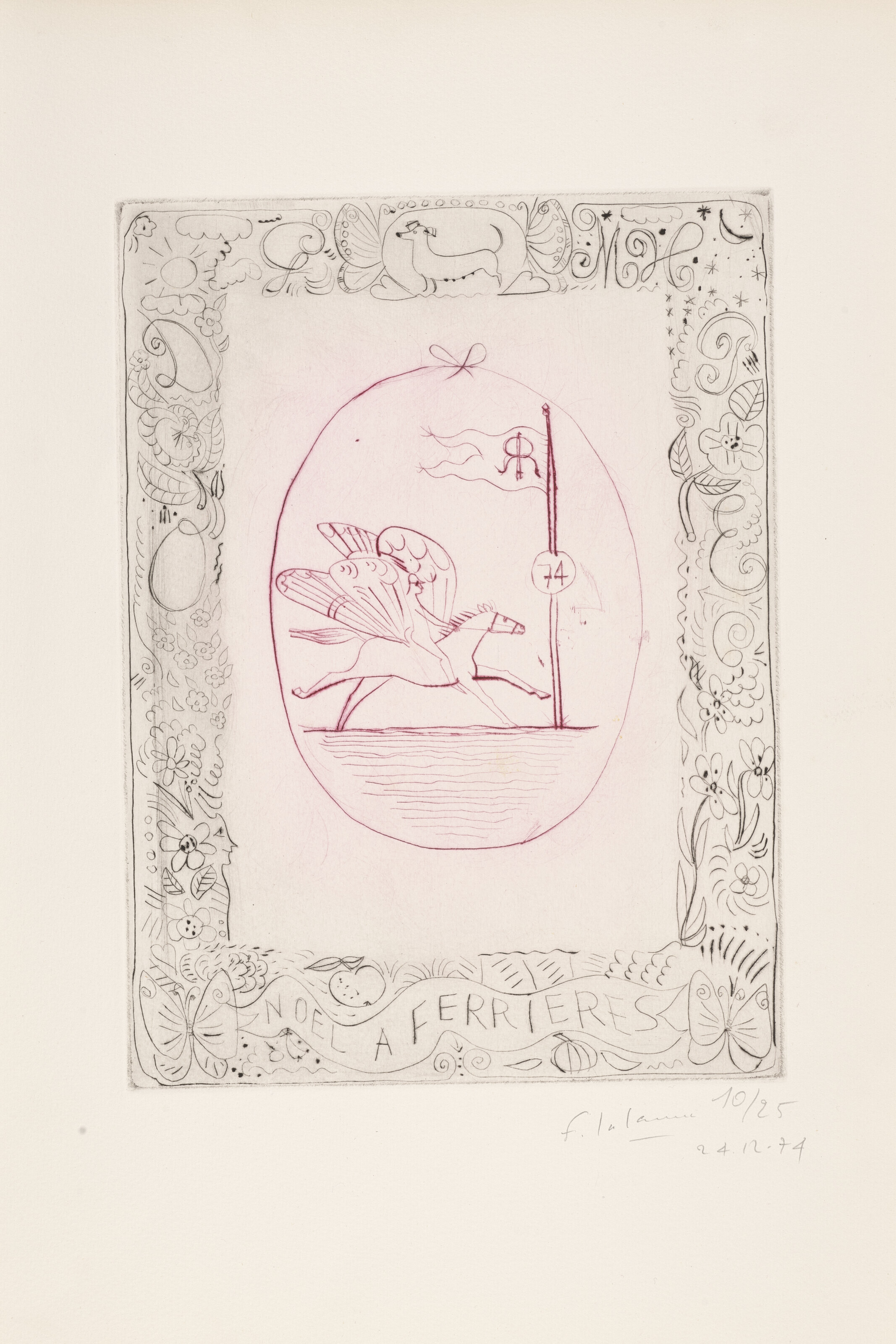 François-Xavier Lalanne — "НОЭЛЬ А ФЕРЬЕР", 1974