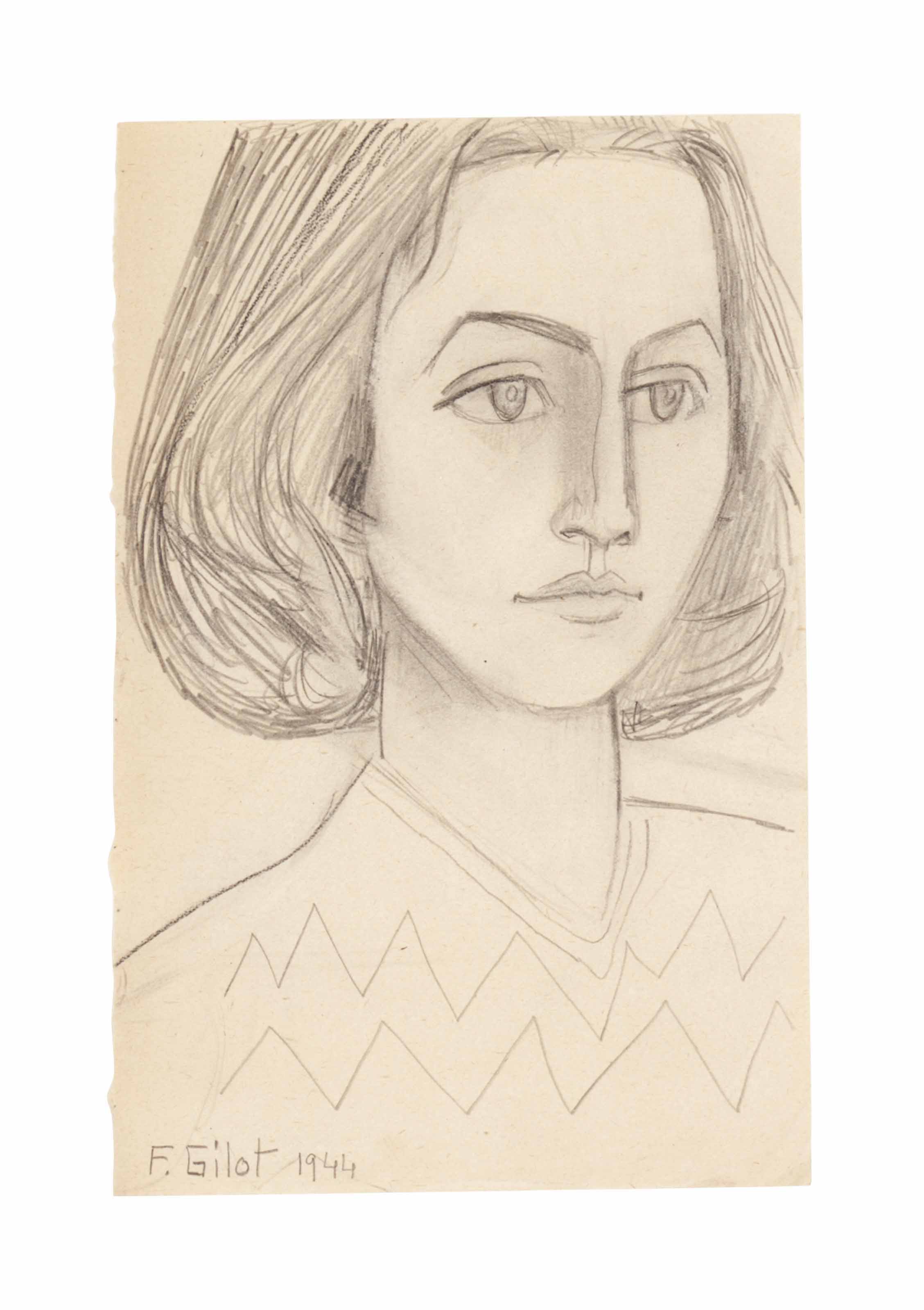 Francoise Gilot — Автопортрет