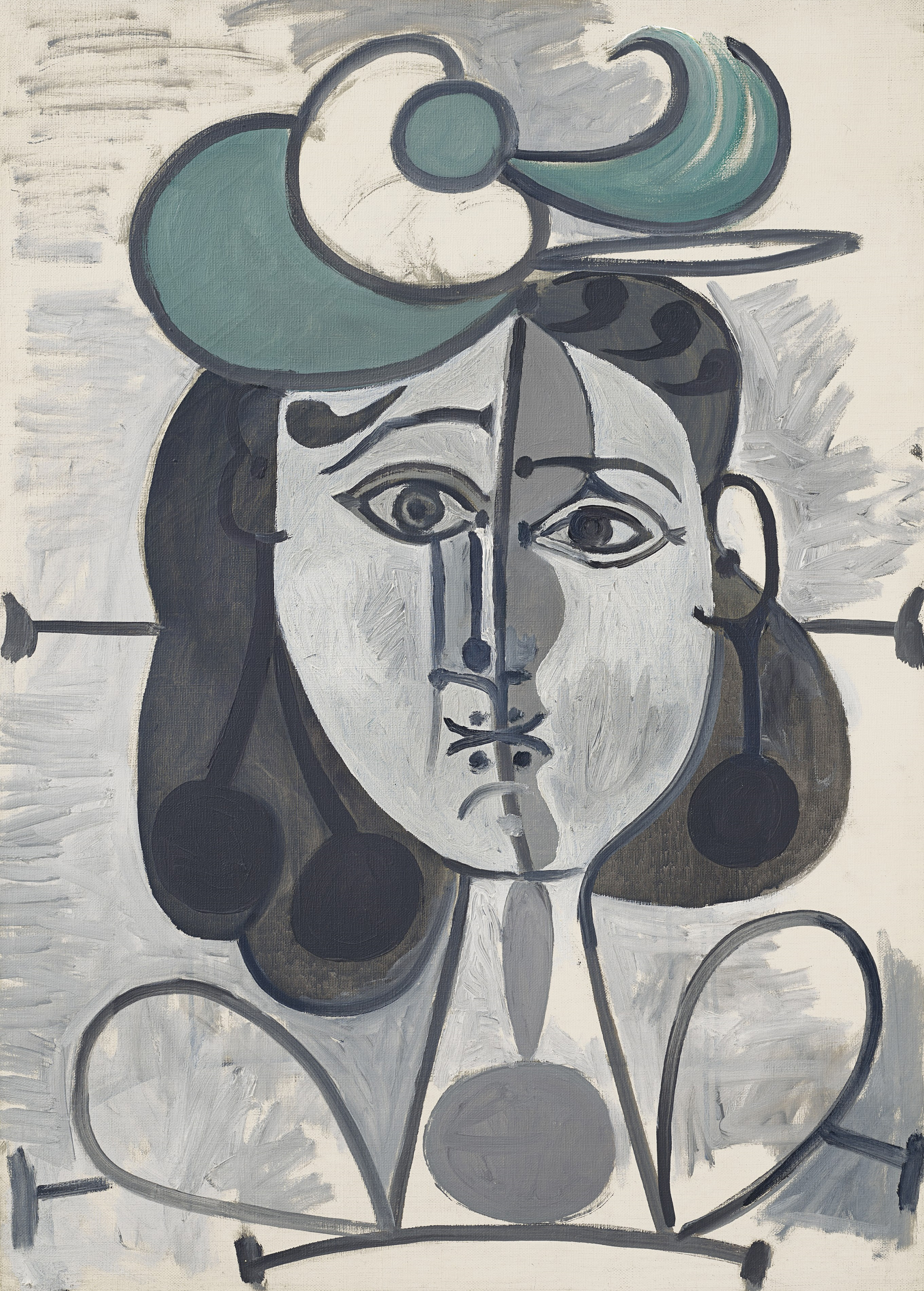 Francoise Gilot — Портрет Франсуазы Жило