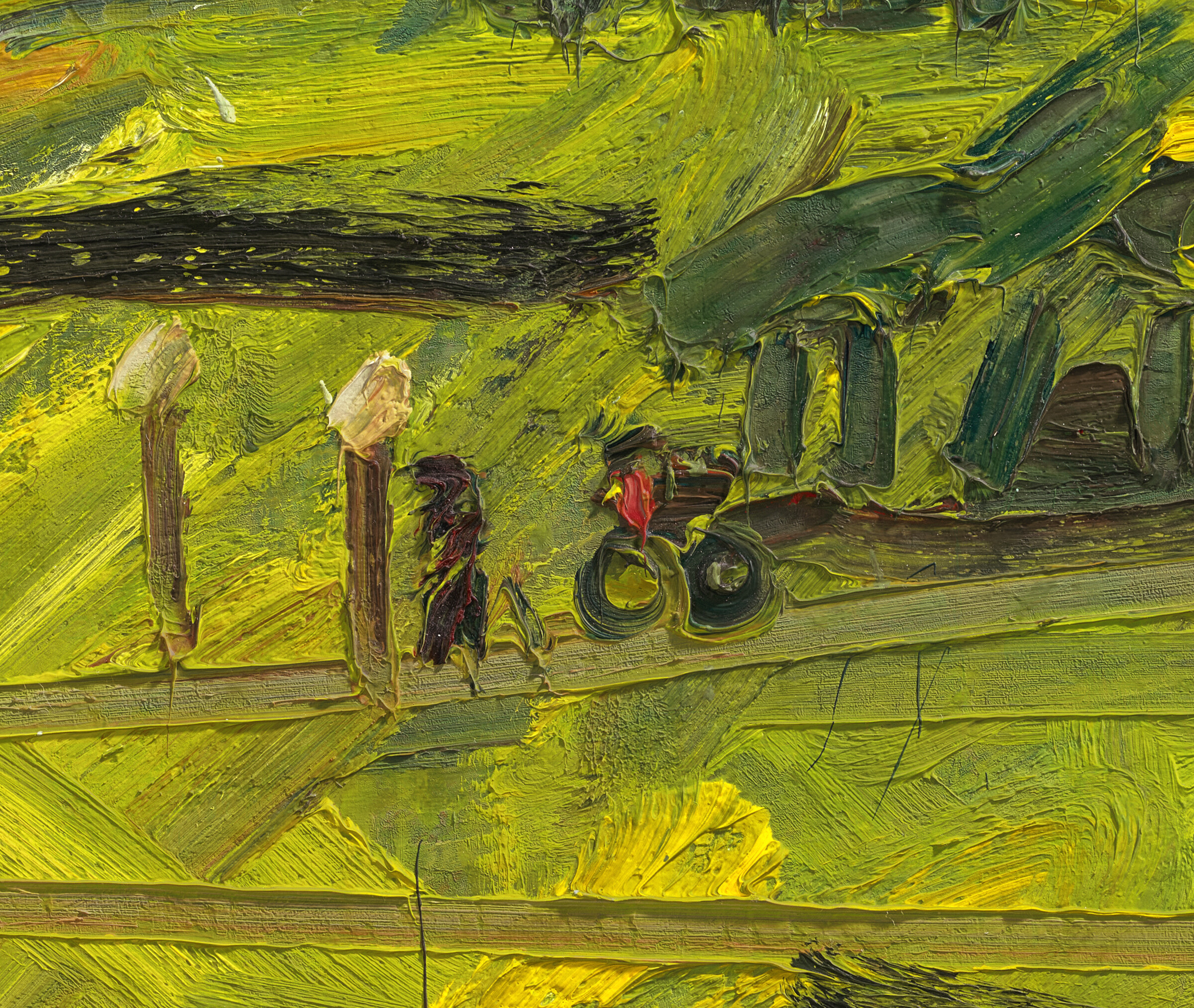 Frank Auerbach — Холм Примроуз - Раннее лето, изображение 3