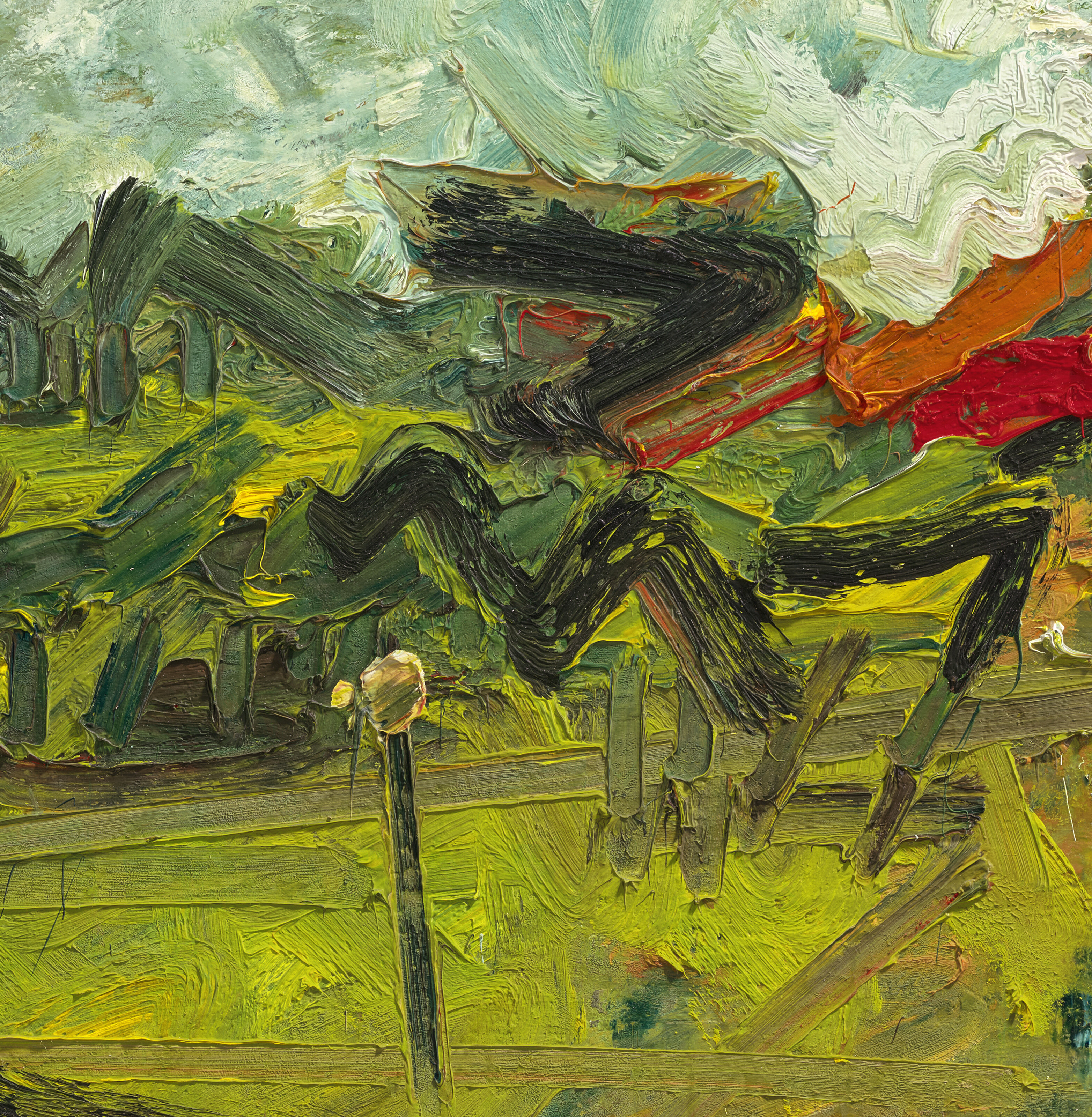 Frank Auerbach — Холм Примроуз - Раннее лето, изображение 4