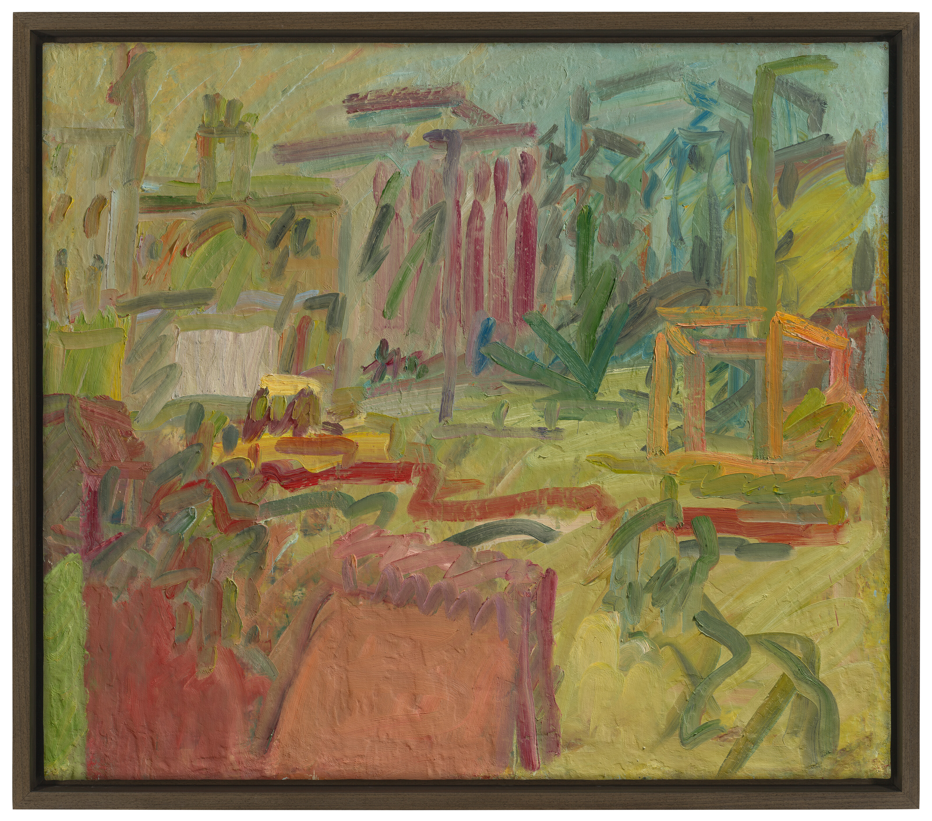 Frank Auerbach — Рождественская елка на Морнингтон-Кресент, изображение 2