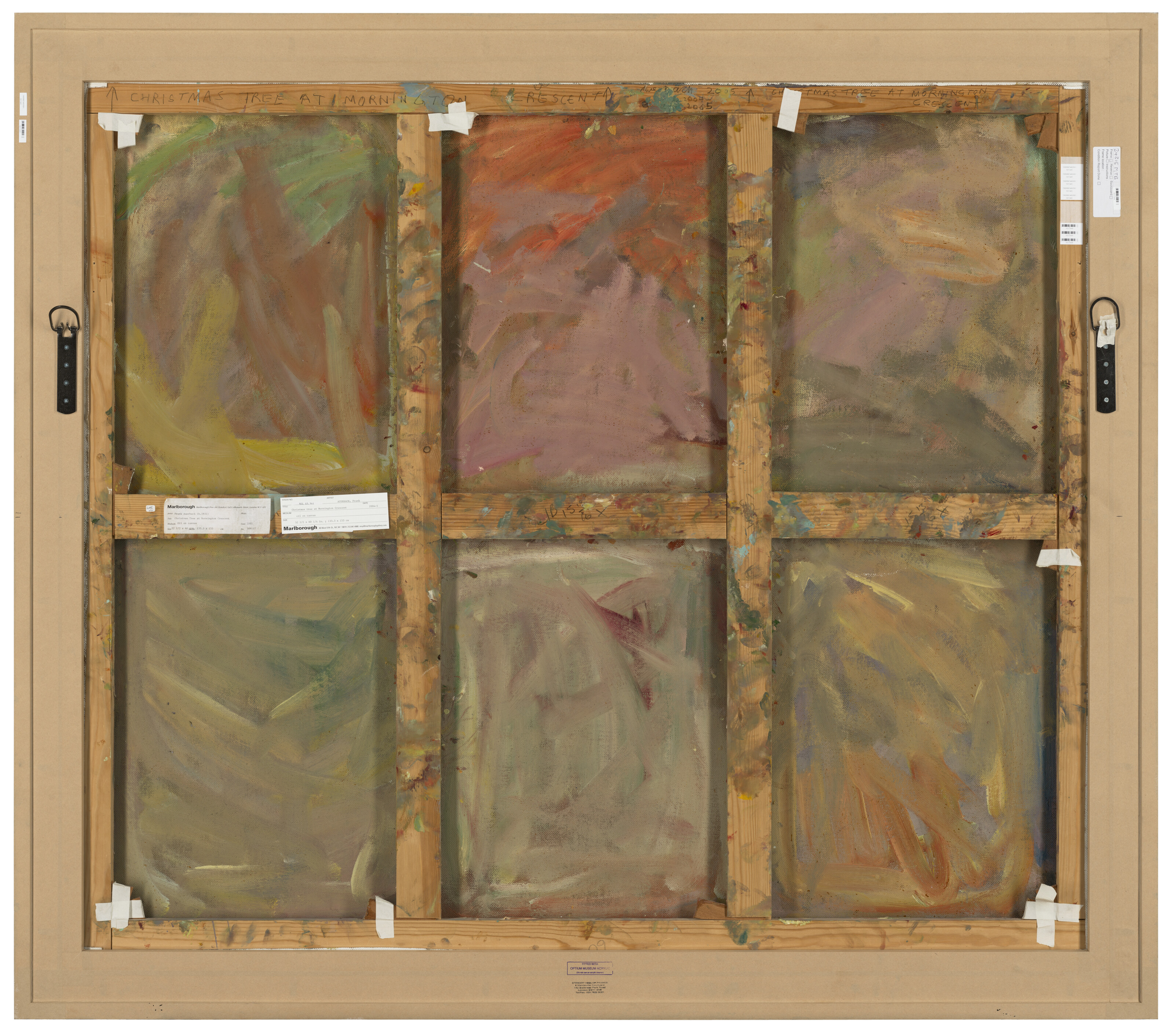 Frank Auerbach — Рождественская елка на Морнингтон-Кресент, изображение 3
