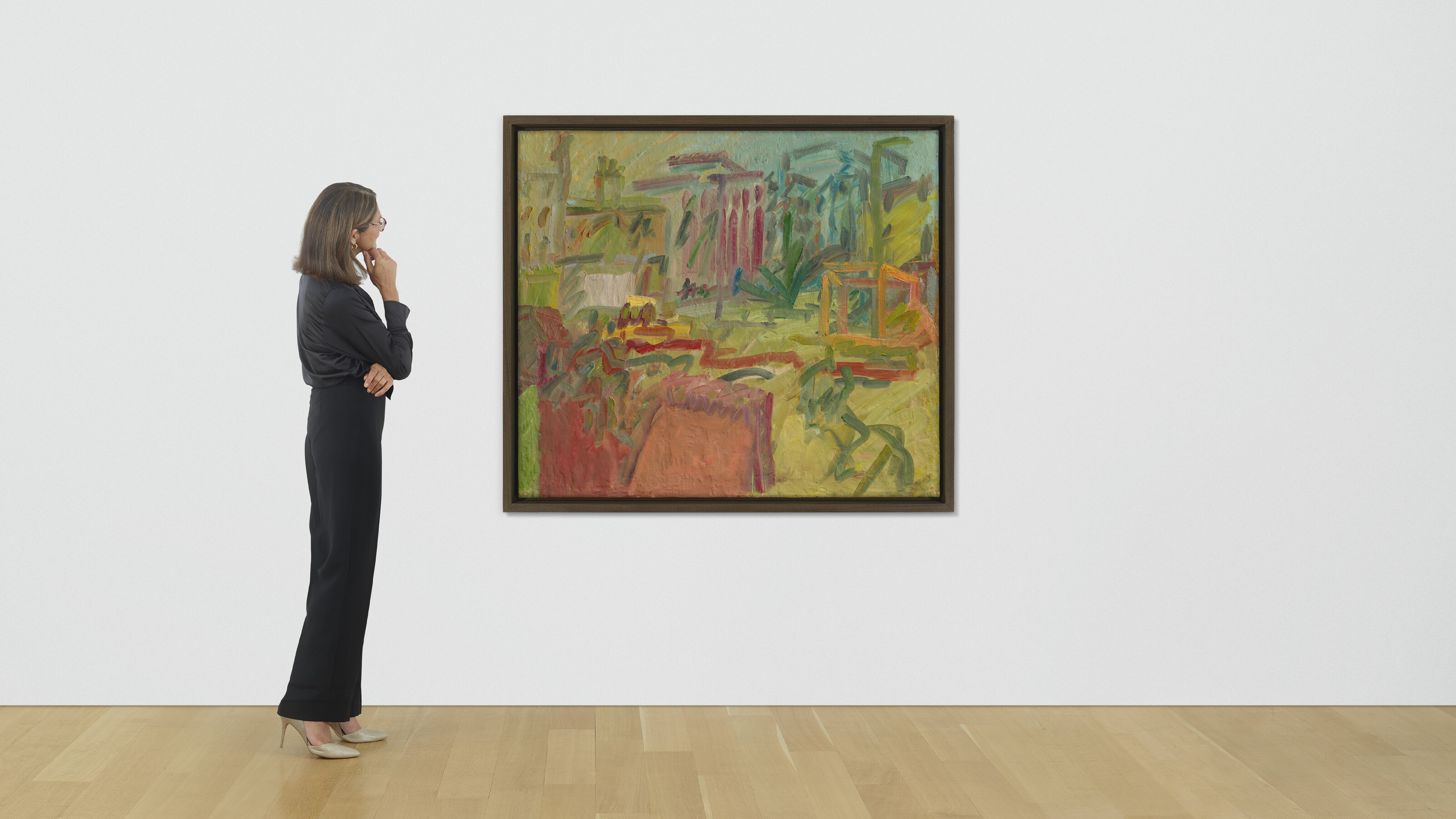 Frank Auerbach — Рождественская елка на Морнингтон-Кресент, изображение 4