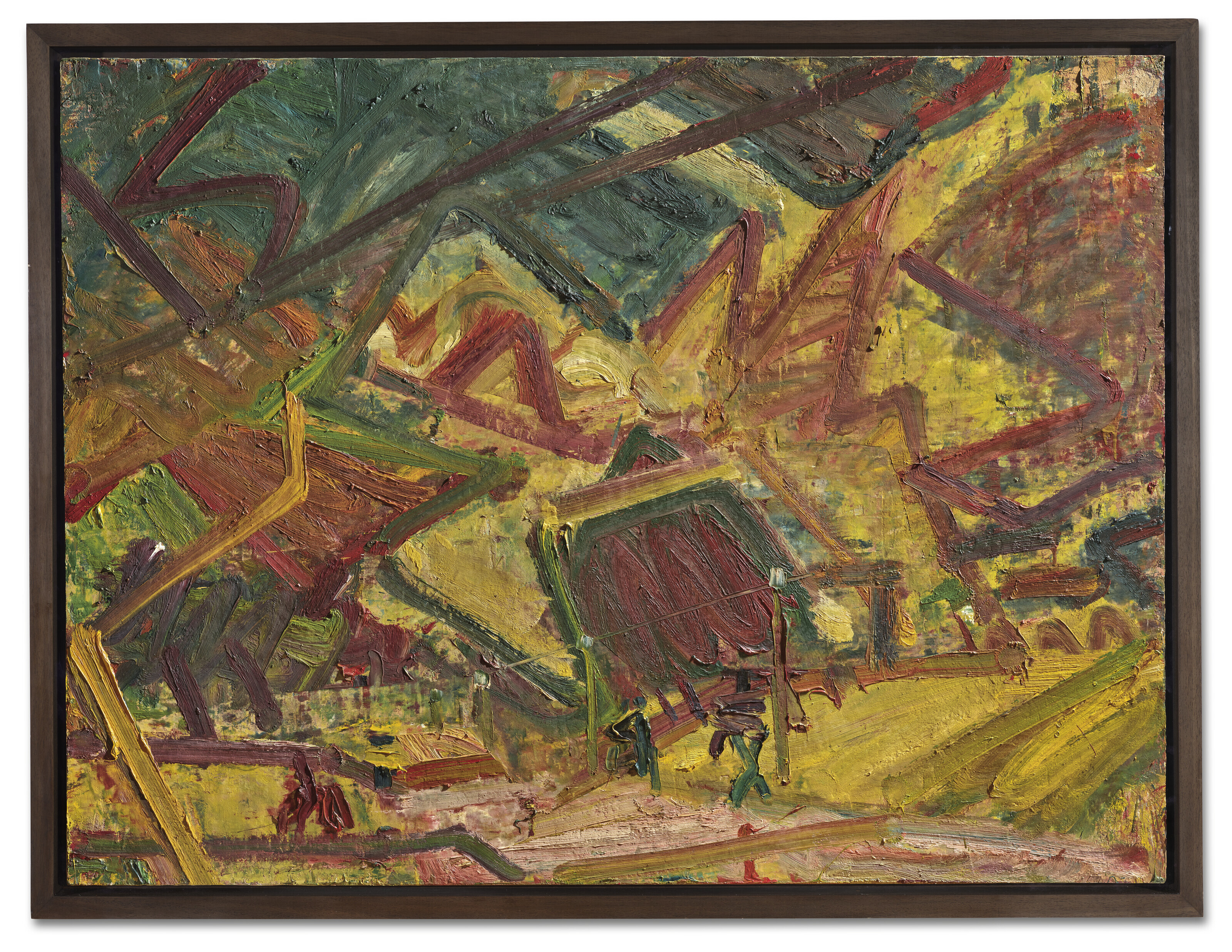 Frank Auerbach — Примроуз-Хилл, изображение 2