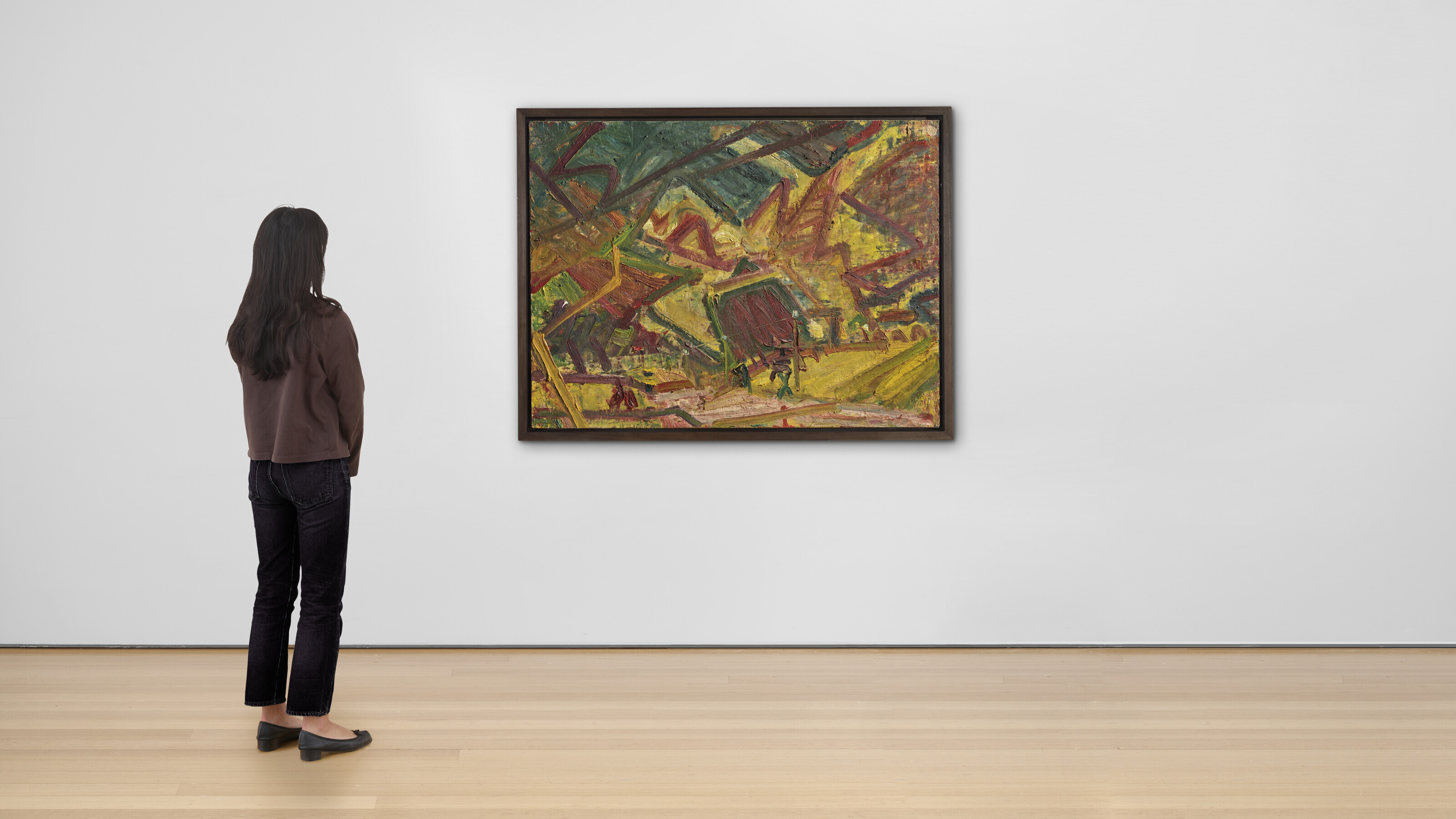 Frank Auerbach — Примроуз-Хилл, изображение 3