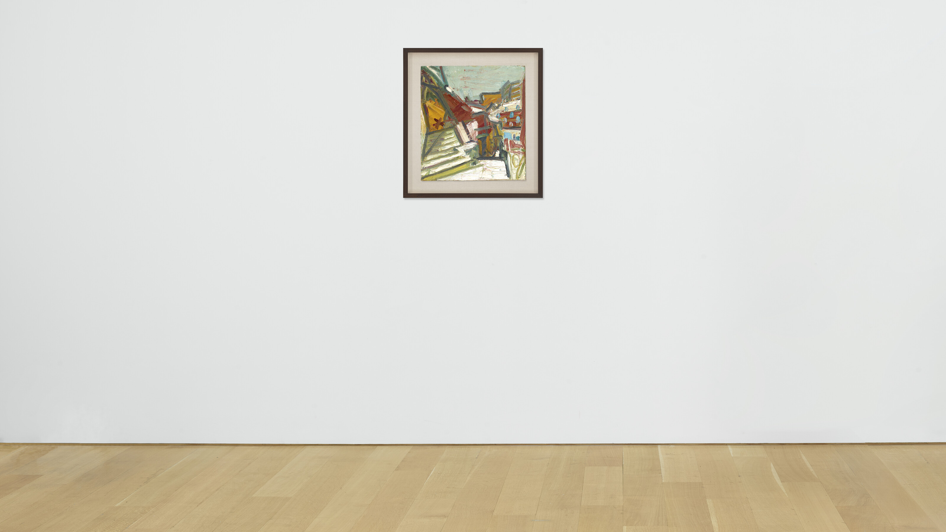 Frank Auerbach — Студии под снегом, изображение 4