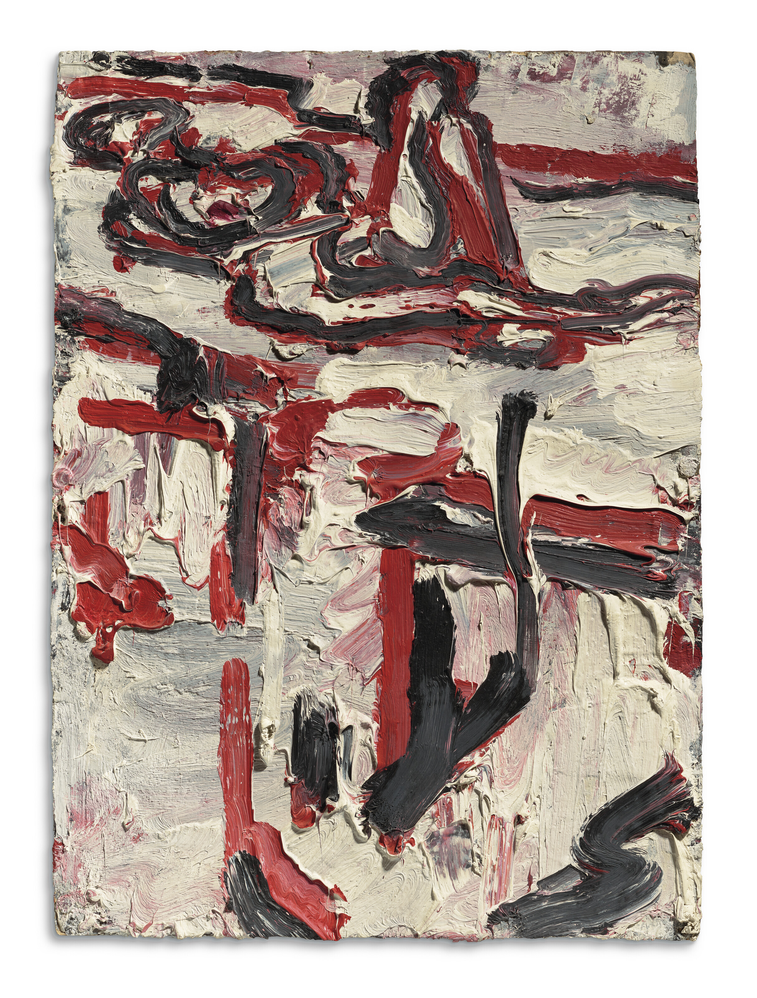 Frank Auerbach — Лежащая фигура I, изображение 2