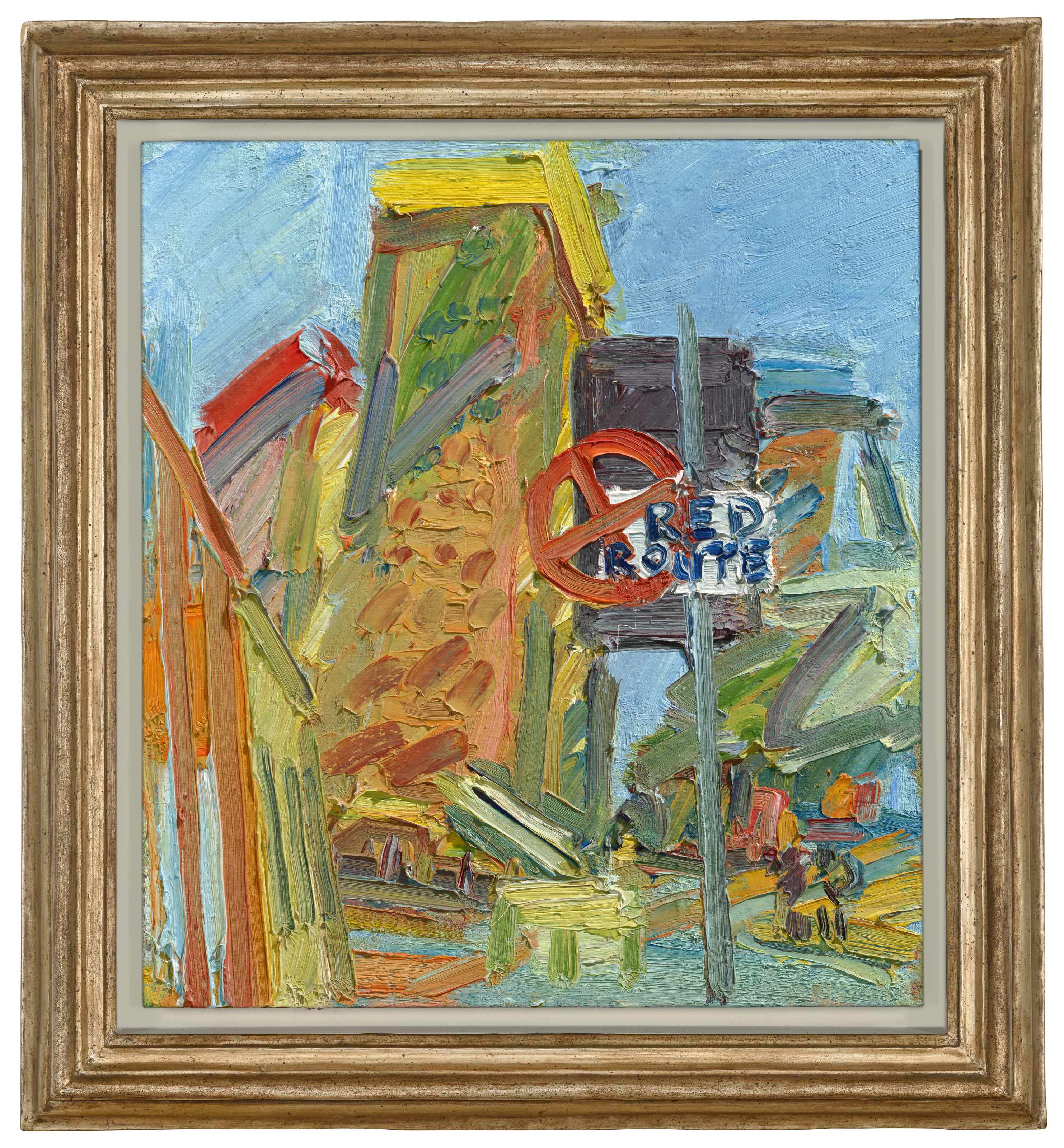 Frank Auerbach — Многоквартирные дома, Хэмпстед-роуд II, изображение 2