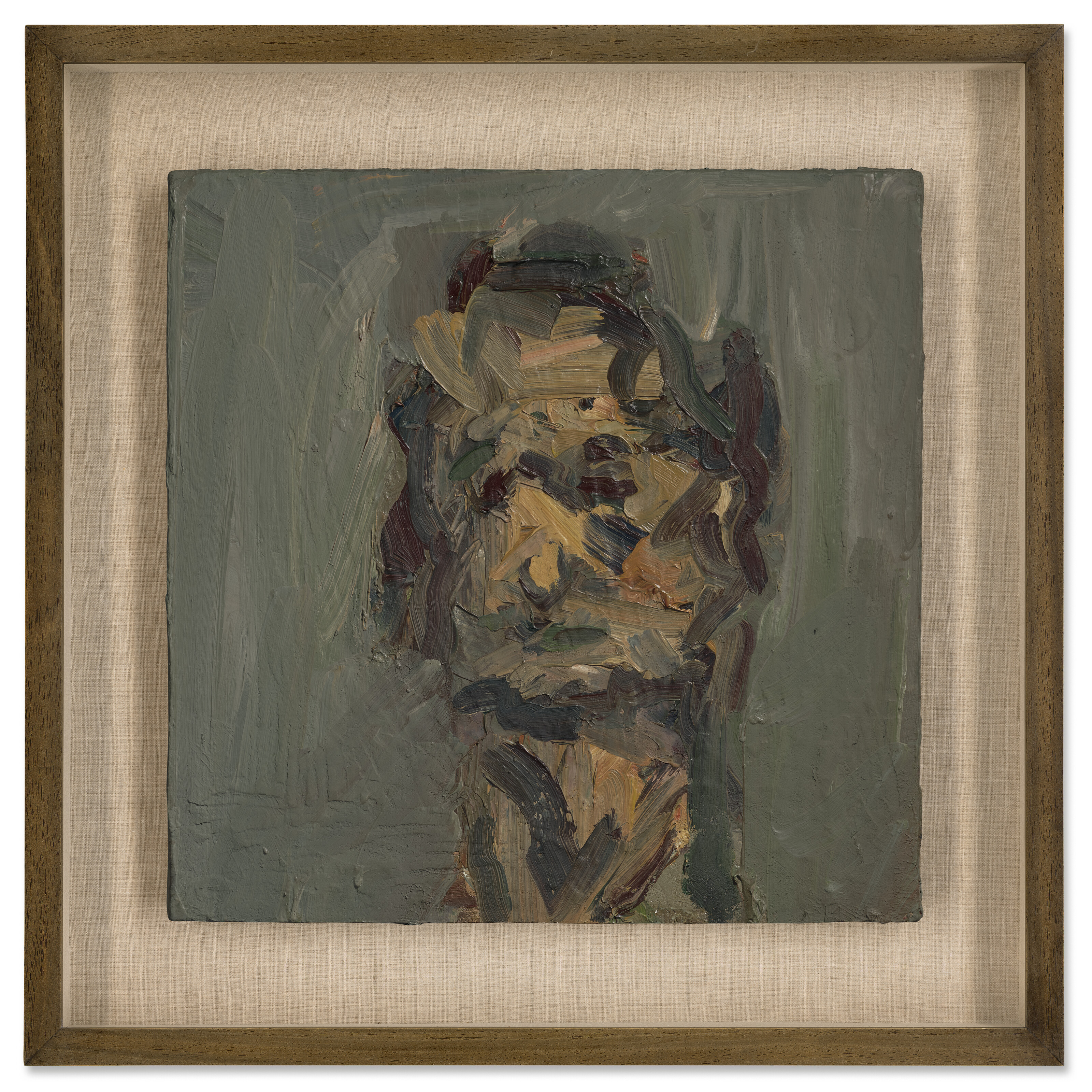 Frank Auerbach — Голова Джейка, изображение 2