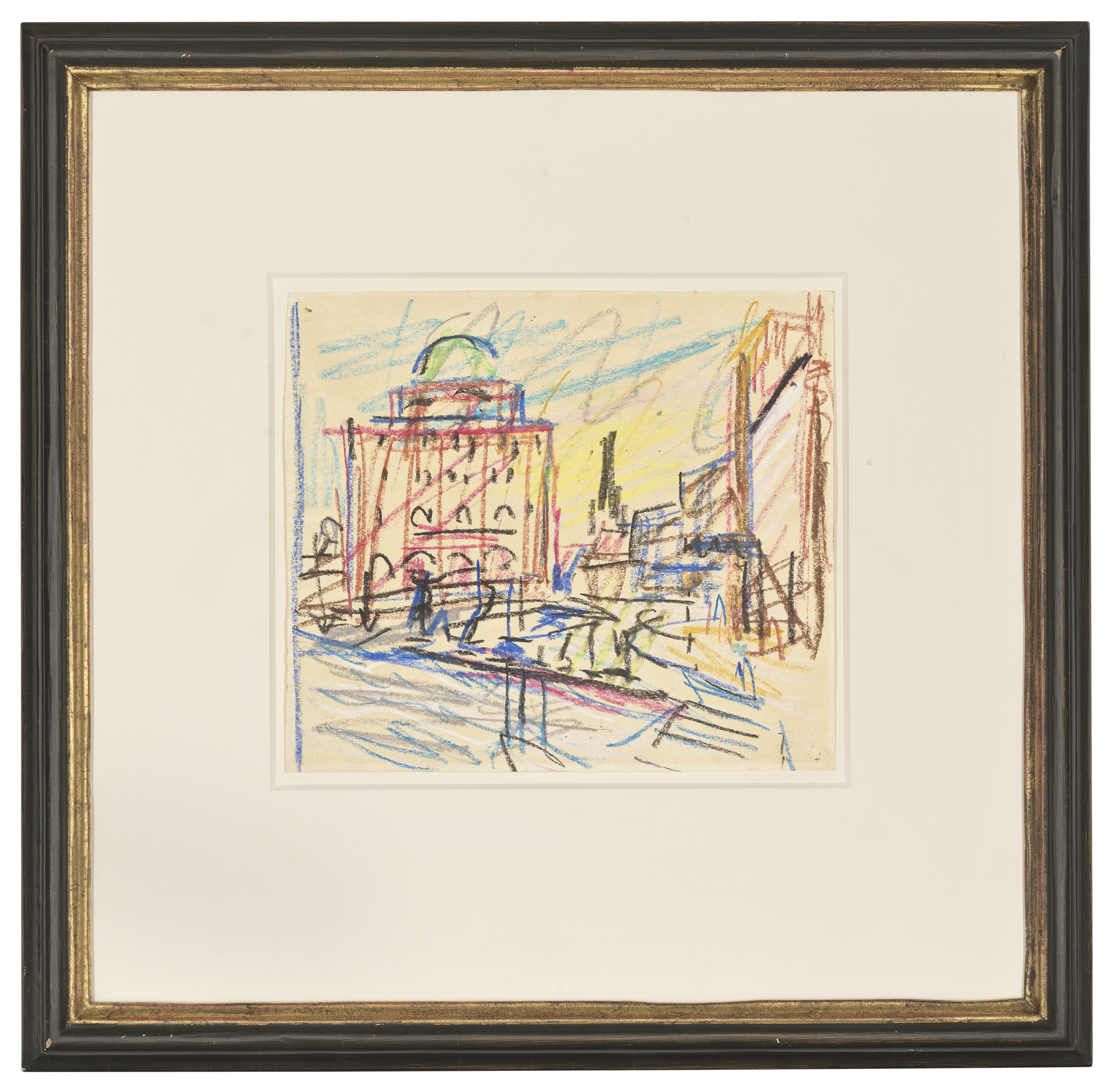 Frank Auerbach — Эскиз для Камденского театра, изображение 2