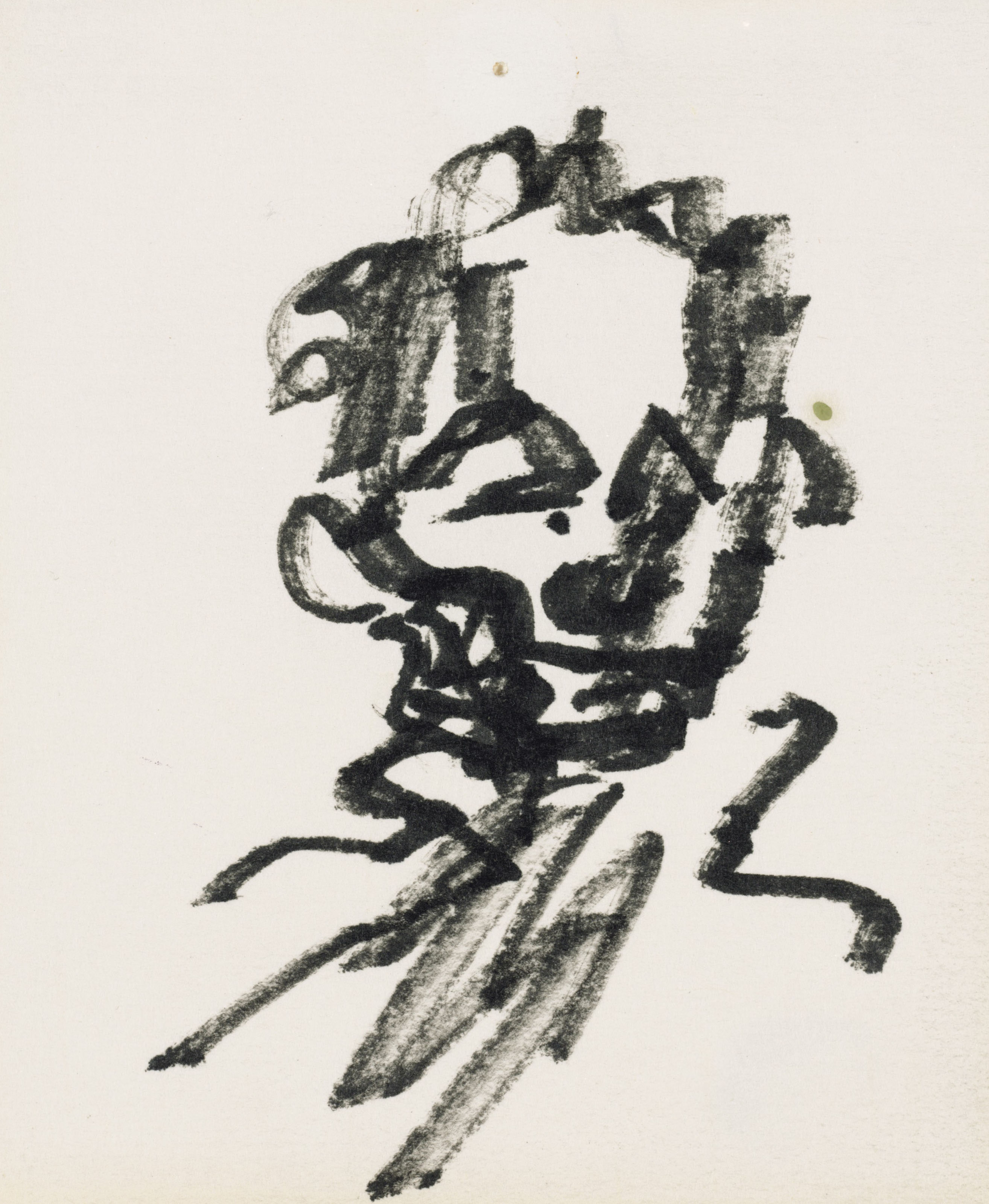 Frank Auerbach — Без названия (автопортрет), изображение 3
