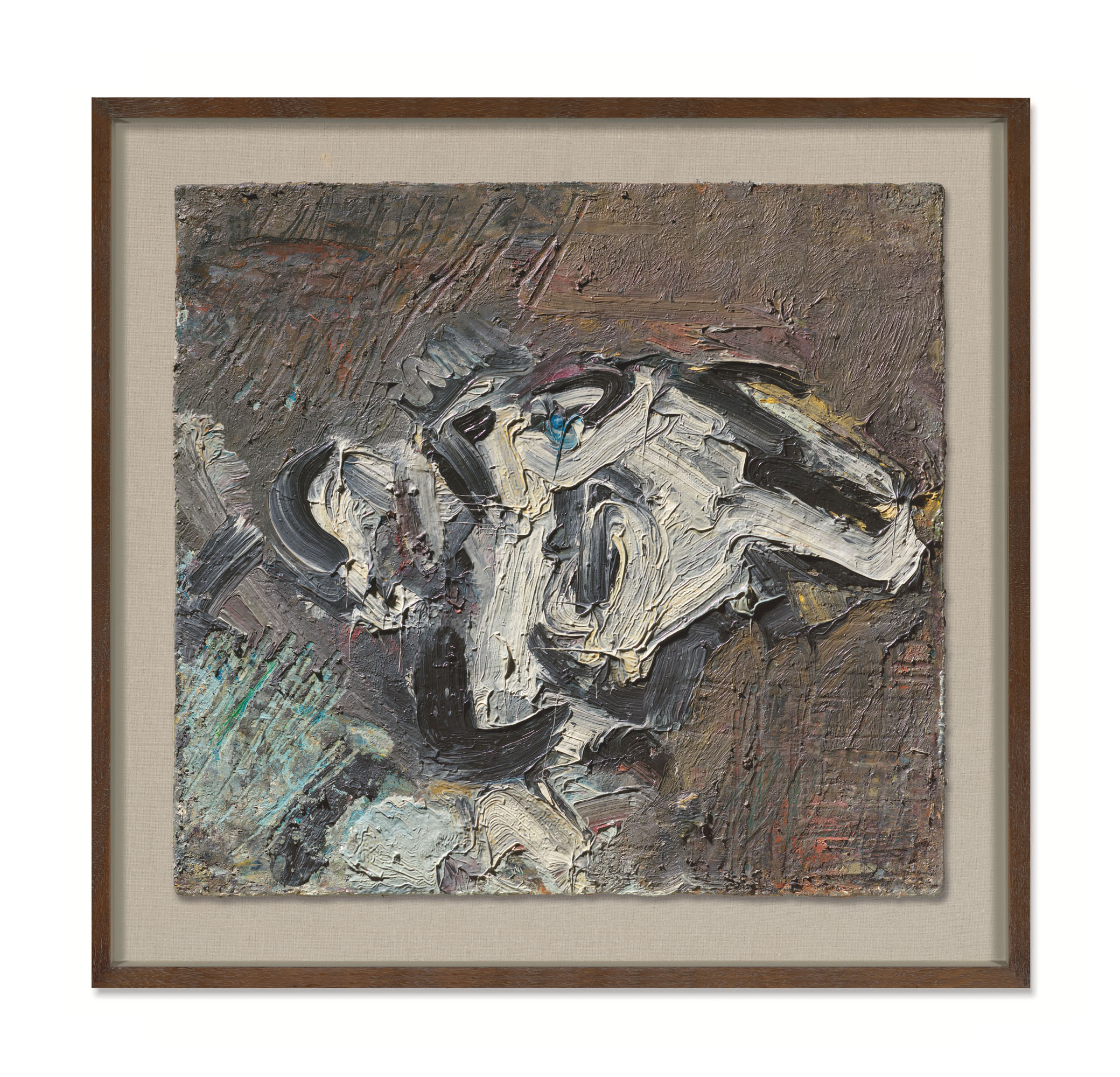 Frank Auerbach — Склоненная голова Герды Бем