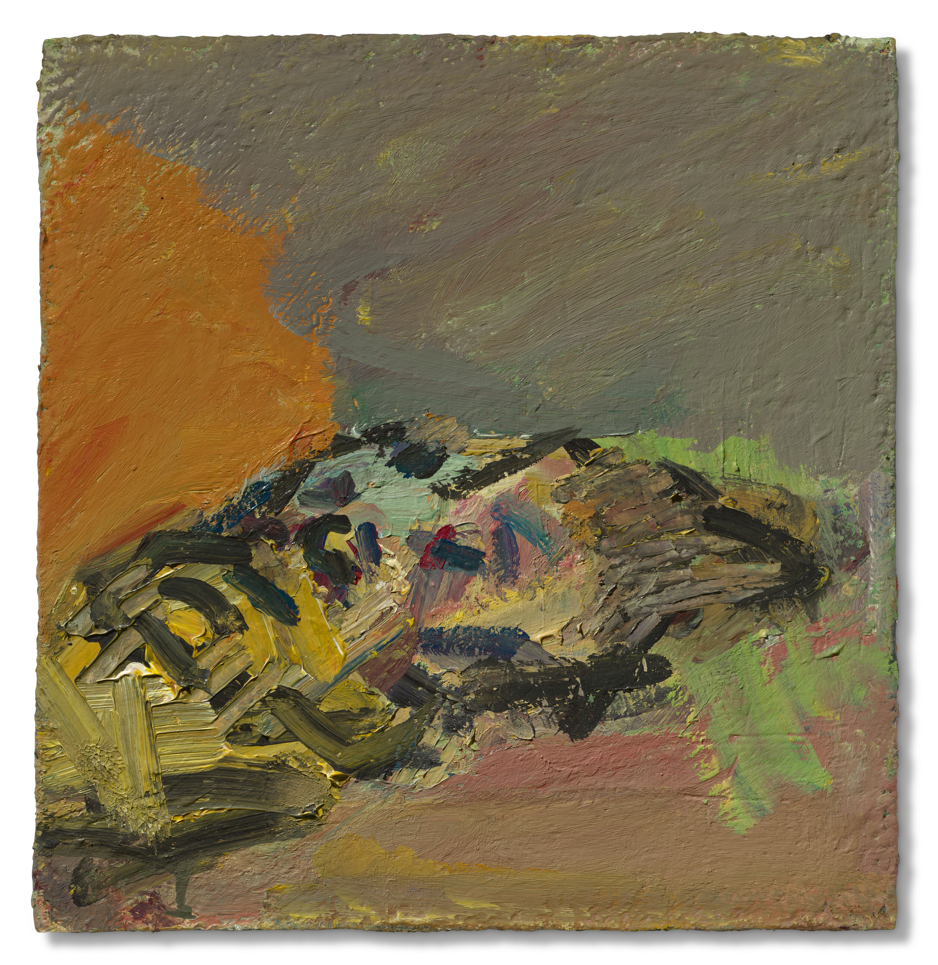Frank Auerbach — Склоненная голова Джулии