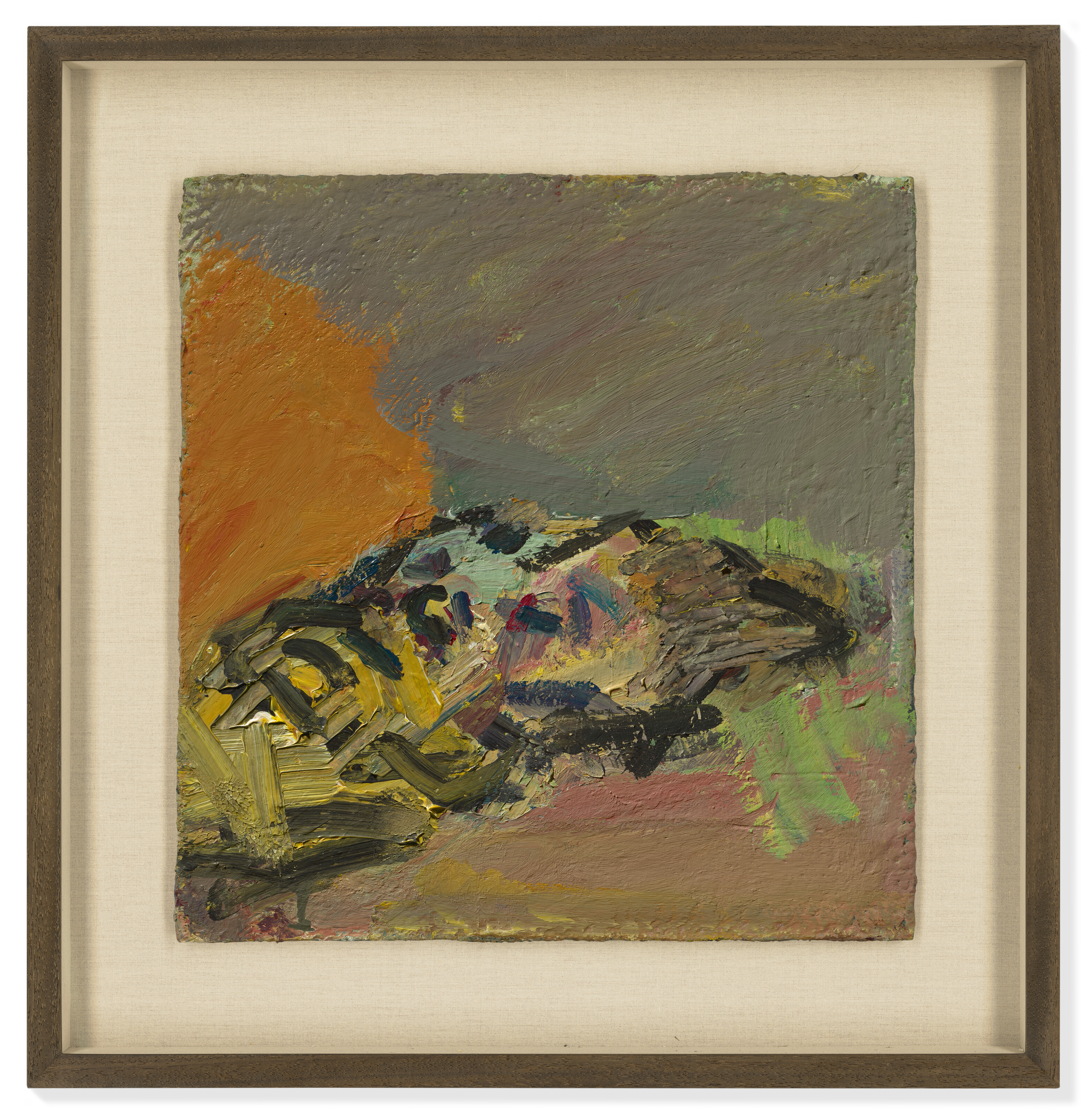 Frank Auerbach — Склоненная голова Джулии, изображение 2