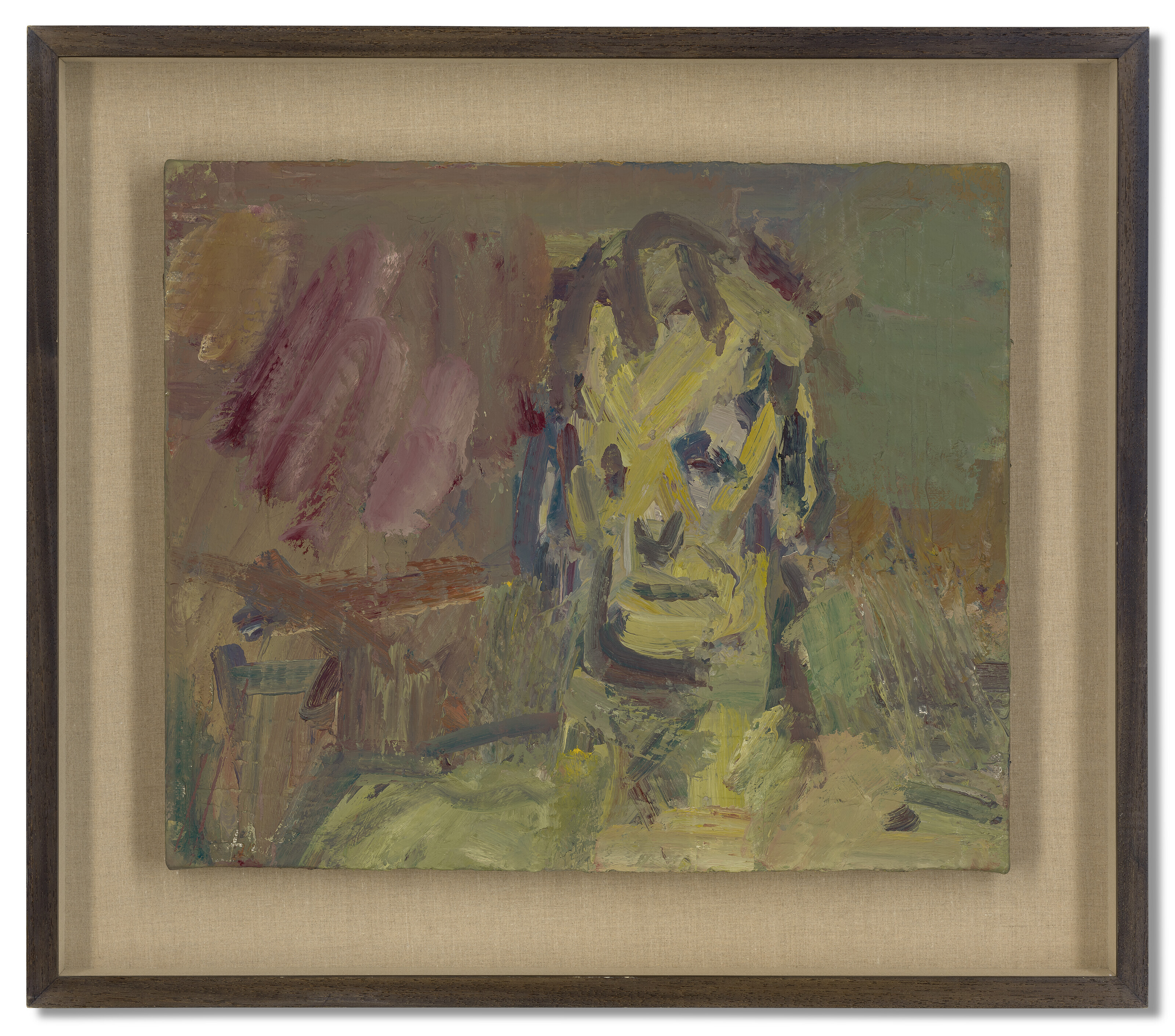 Frank Auerbach — Голова Джейка, изображение 2