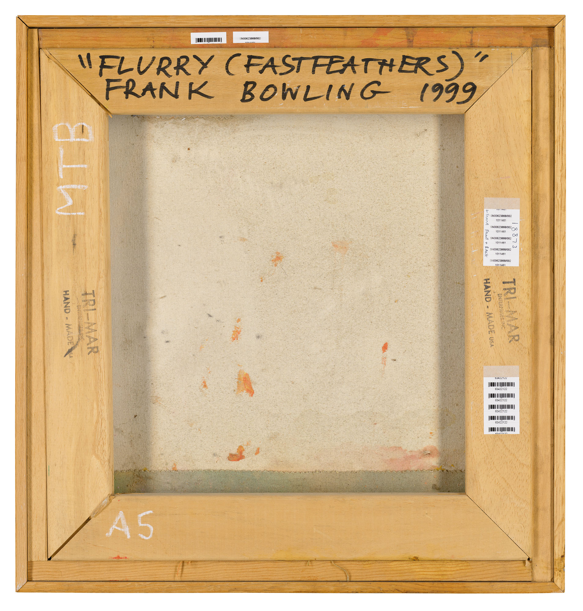 Frank Bowling — Шквал (Быстрые перья), изображение 3