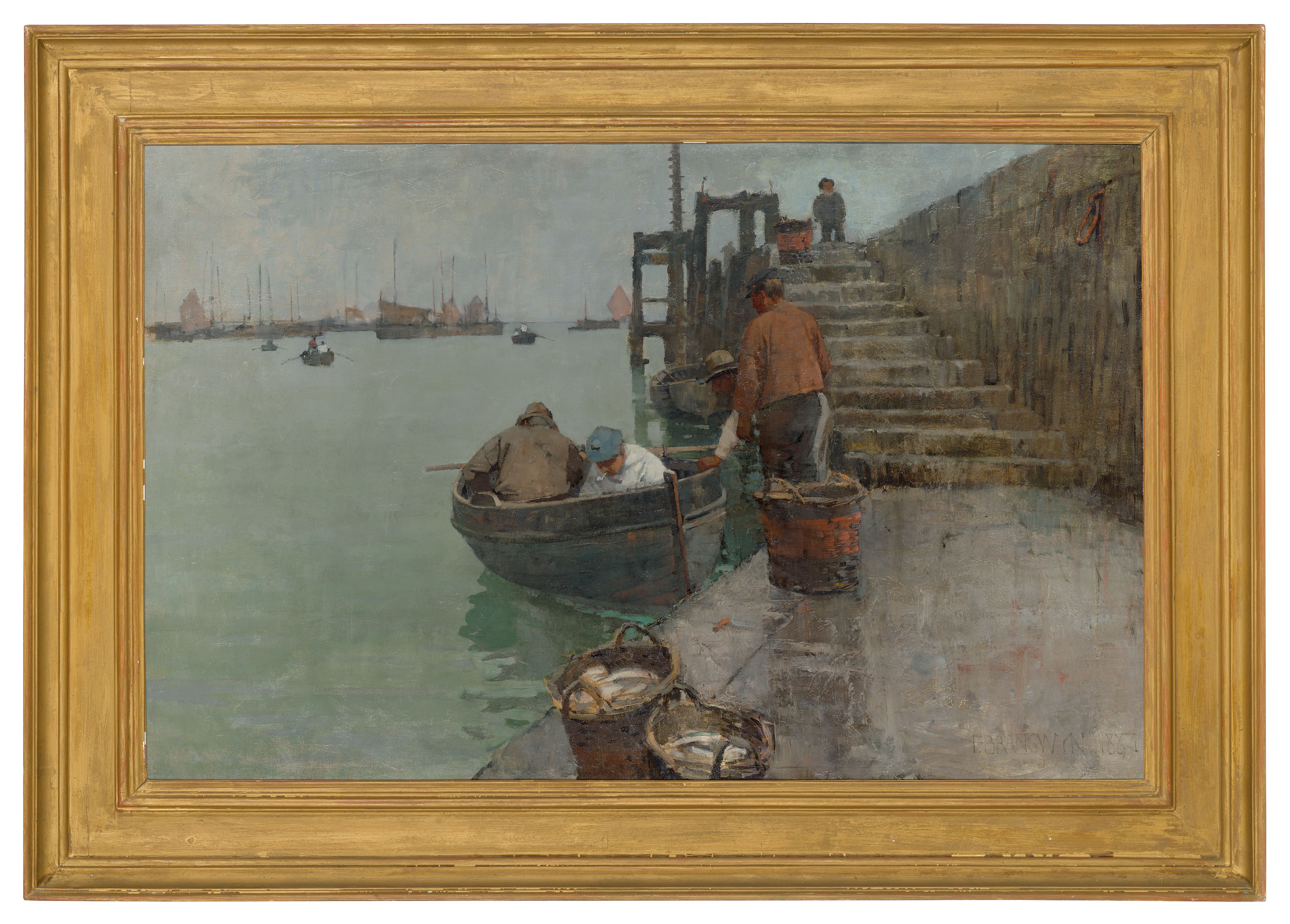 Frank Brangwyn — Последняя загрузка, изображение 2