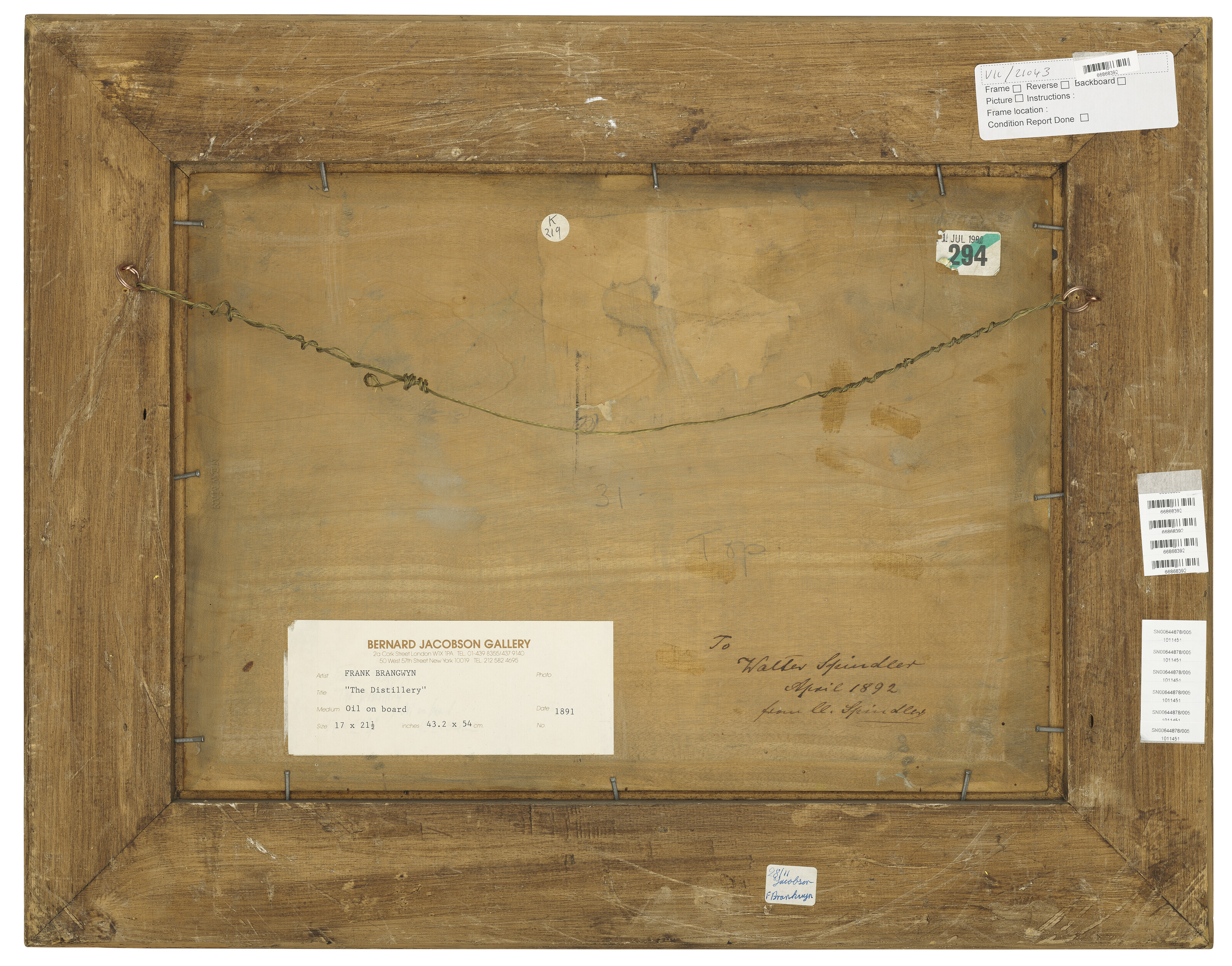 Frank Brangwyn — Еще один Местный Бренди, изображение 3