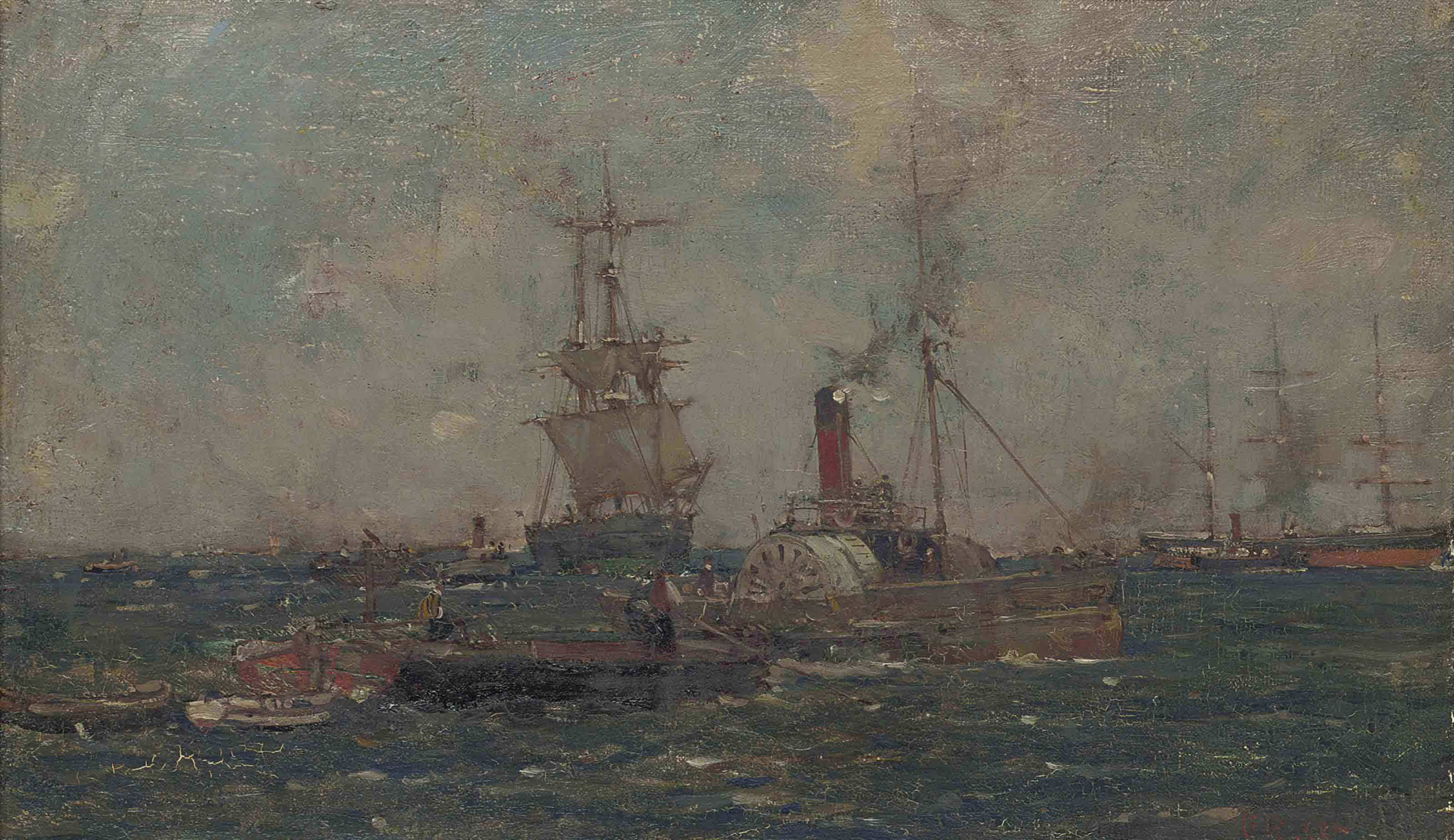 Frank Brangwyn — Морской пейзаж