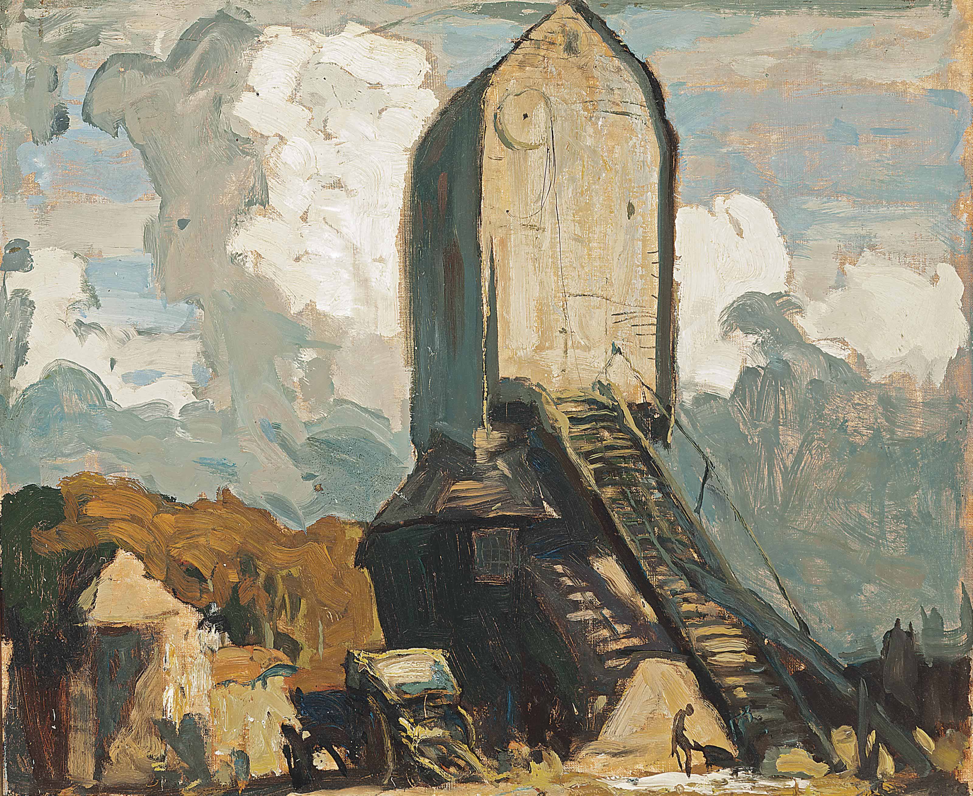 Frank Brangwyn — Старая мельница