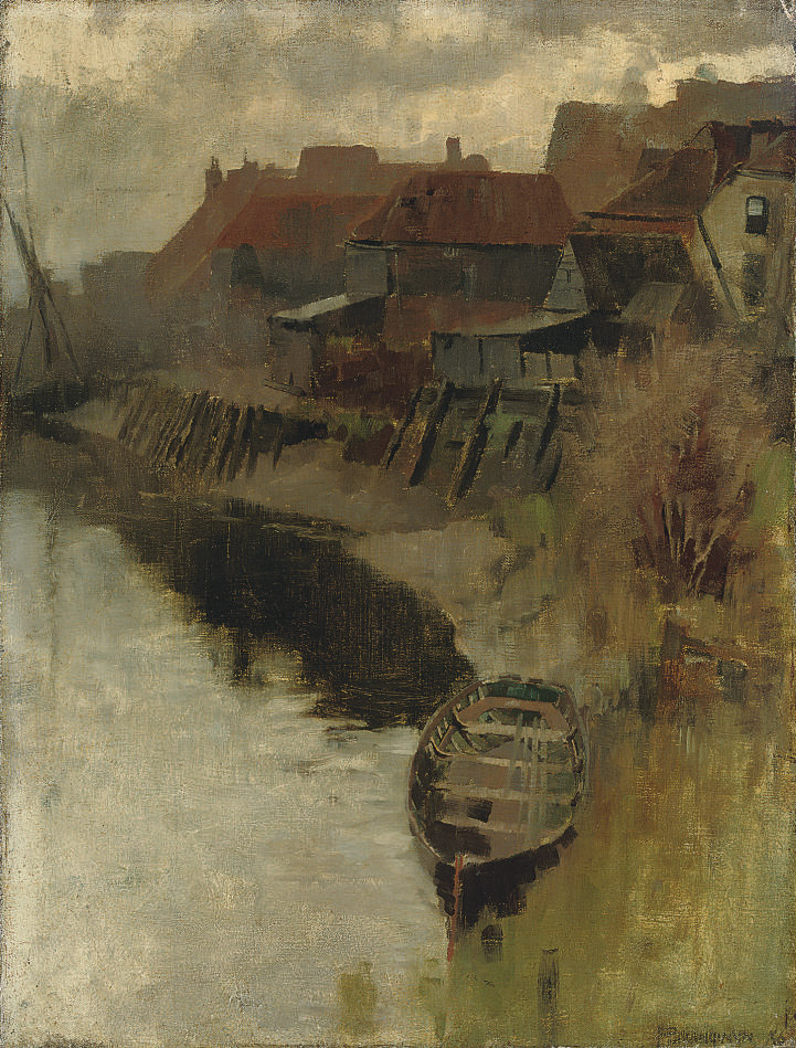 Frank Brangwyn — На берегу реки