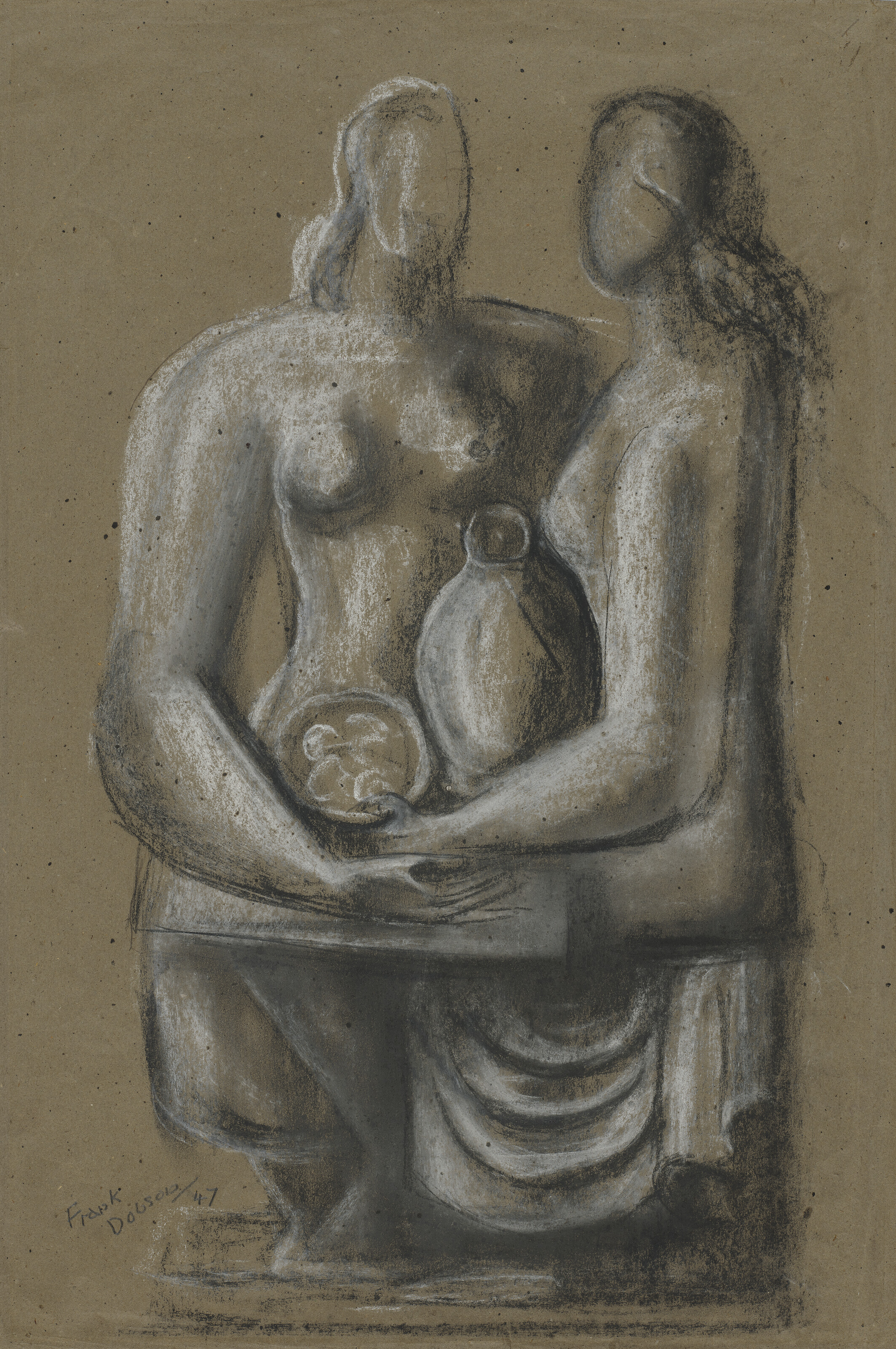 Frank Dobson — Этюд для скульптуры