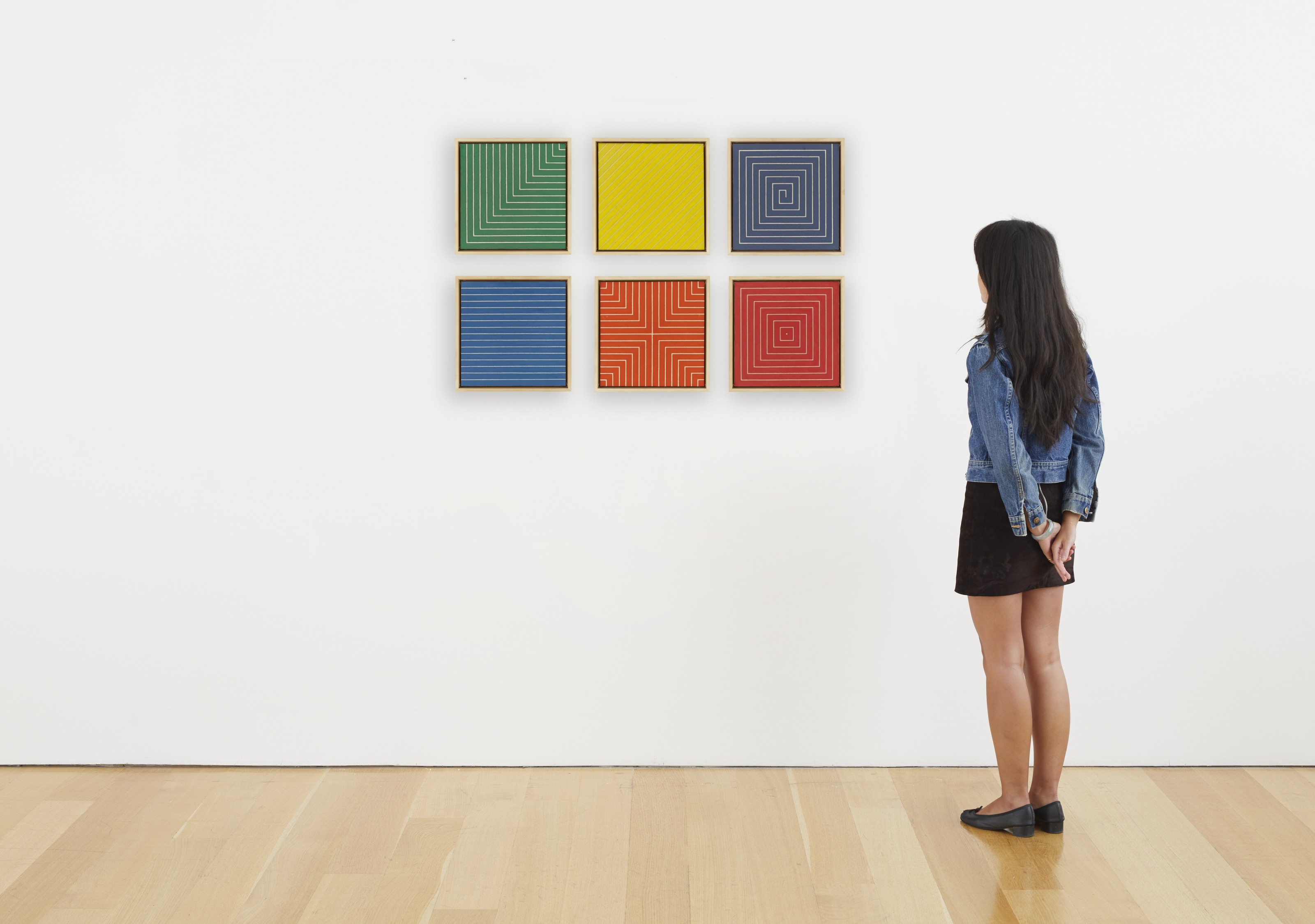 Frank Stella — Картины Бенджамина Мура [6 работ], изображение 2