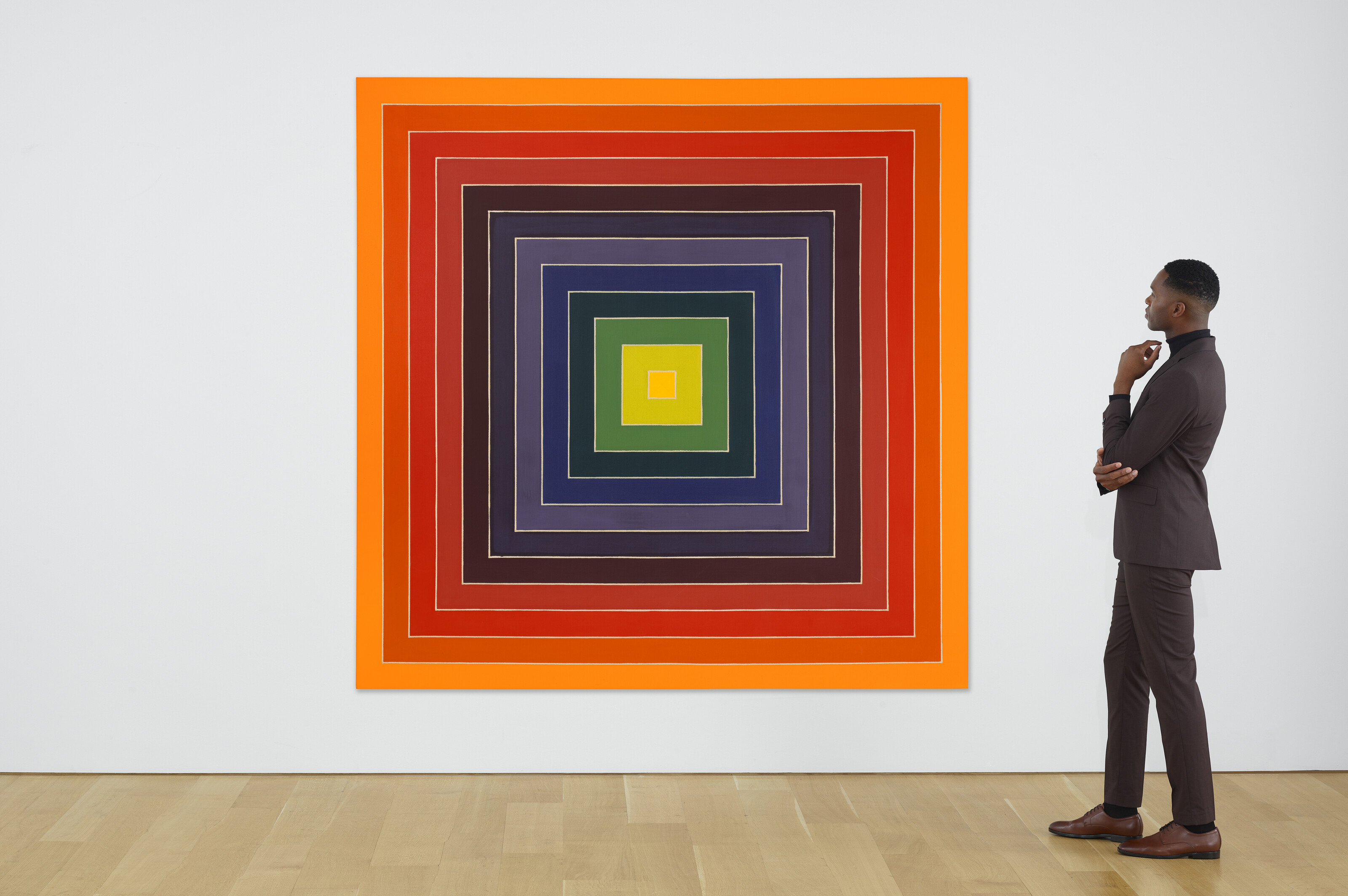 Frank Stella — Без названия (Концентрические квадраты), изображение 3