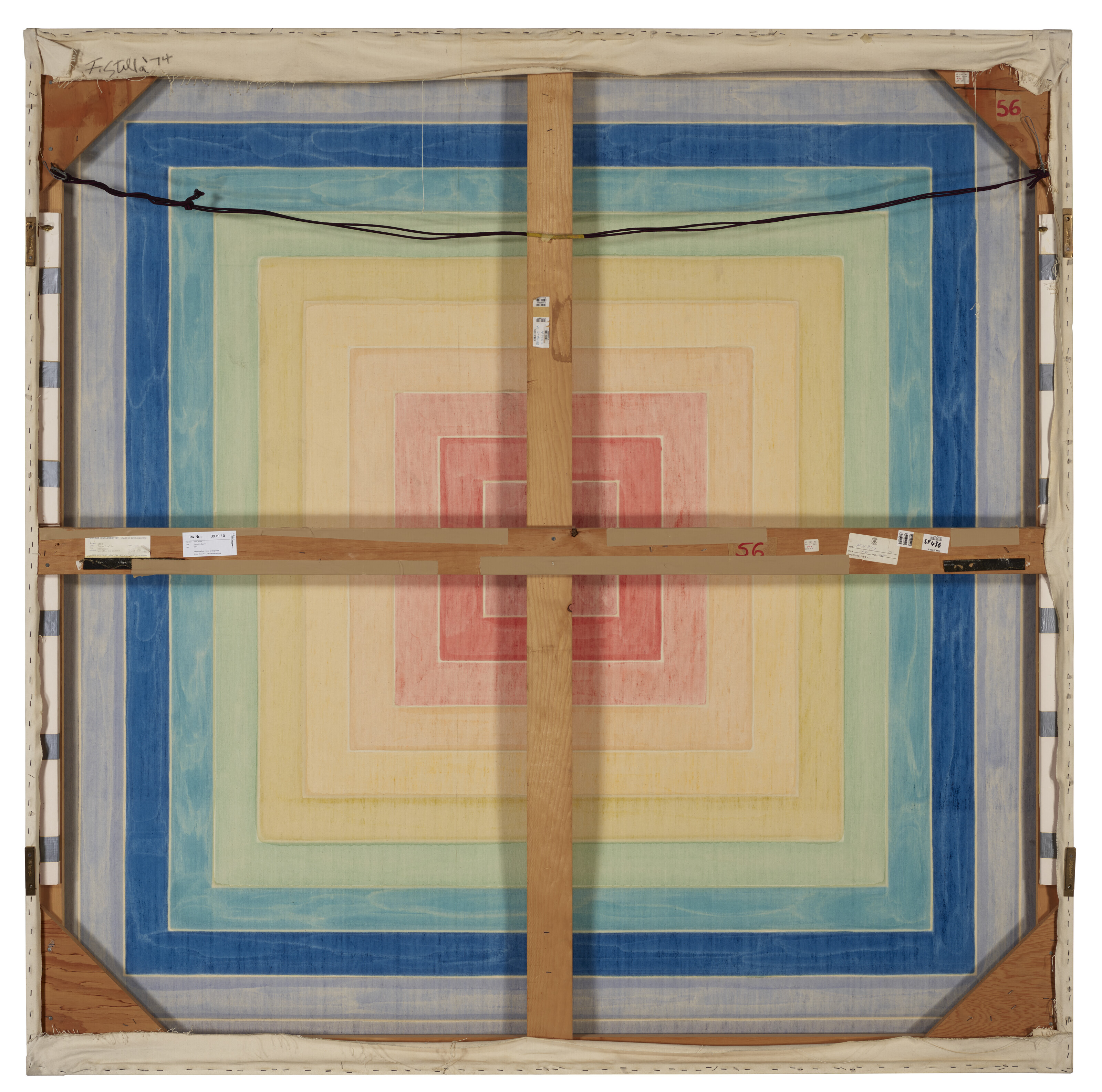 Frank Stella — Без названия (Концентрические квадраты), изображение 2