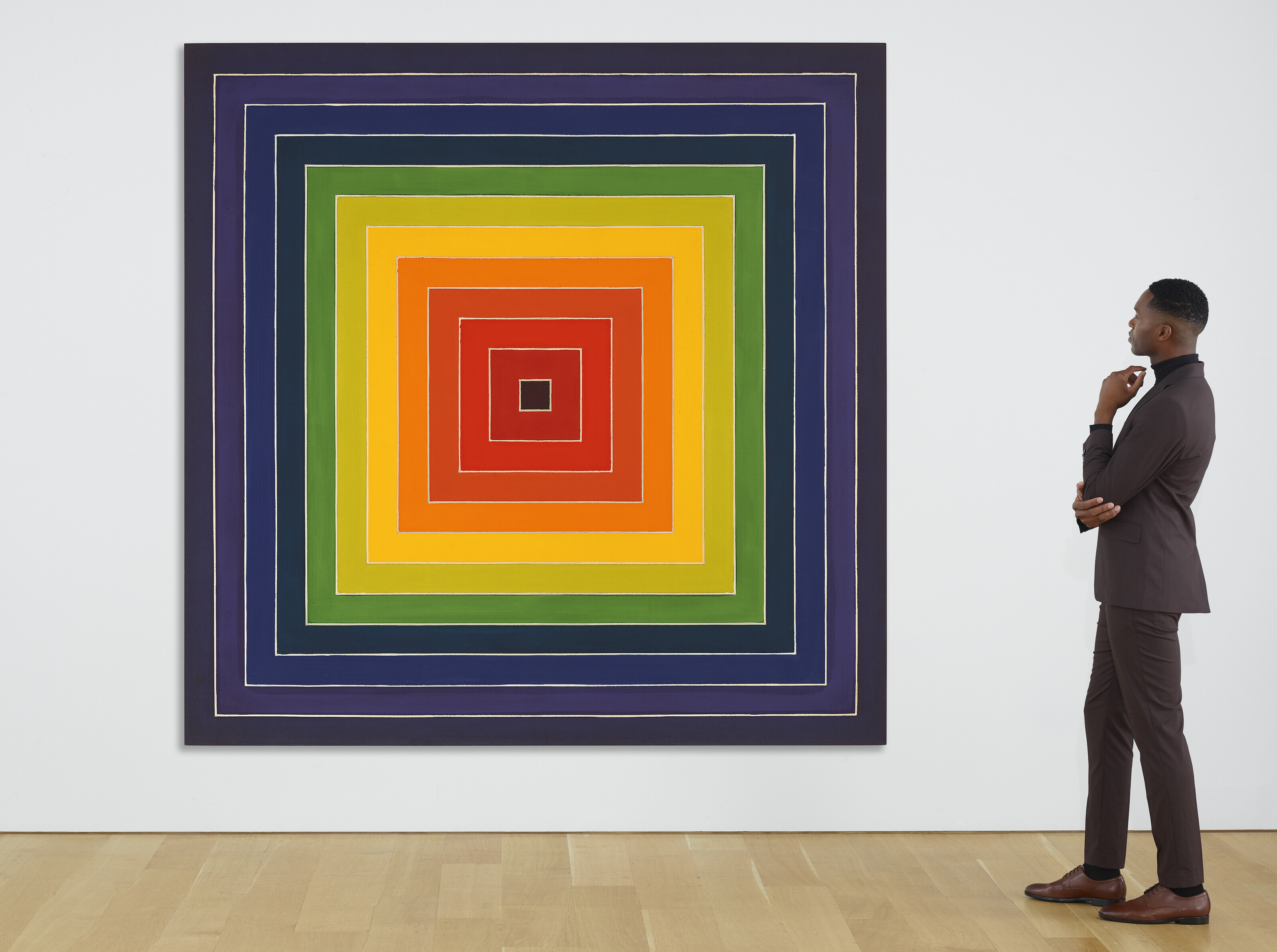 Frank Stella — Без названия (Концентрические квадраты), изображение 3