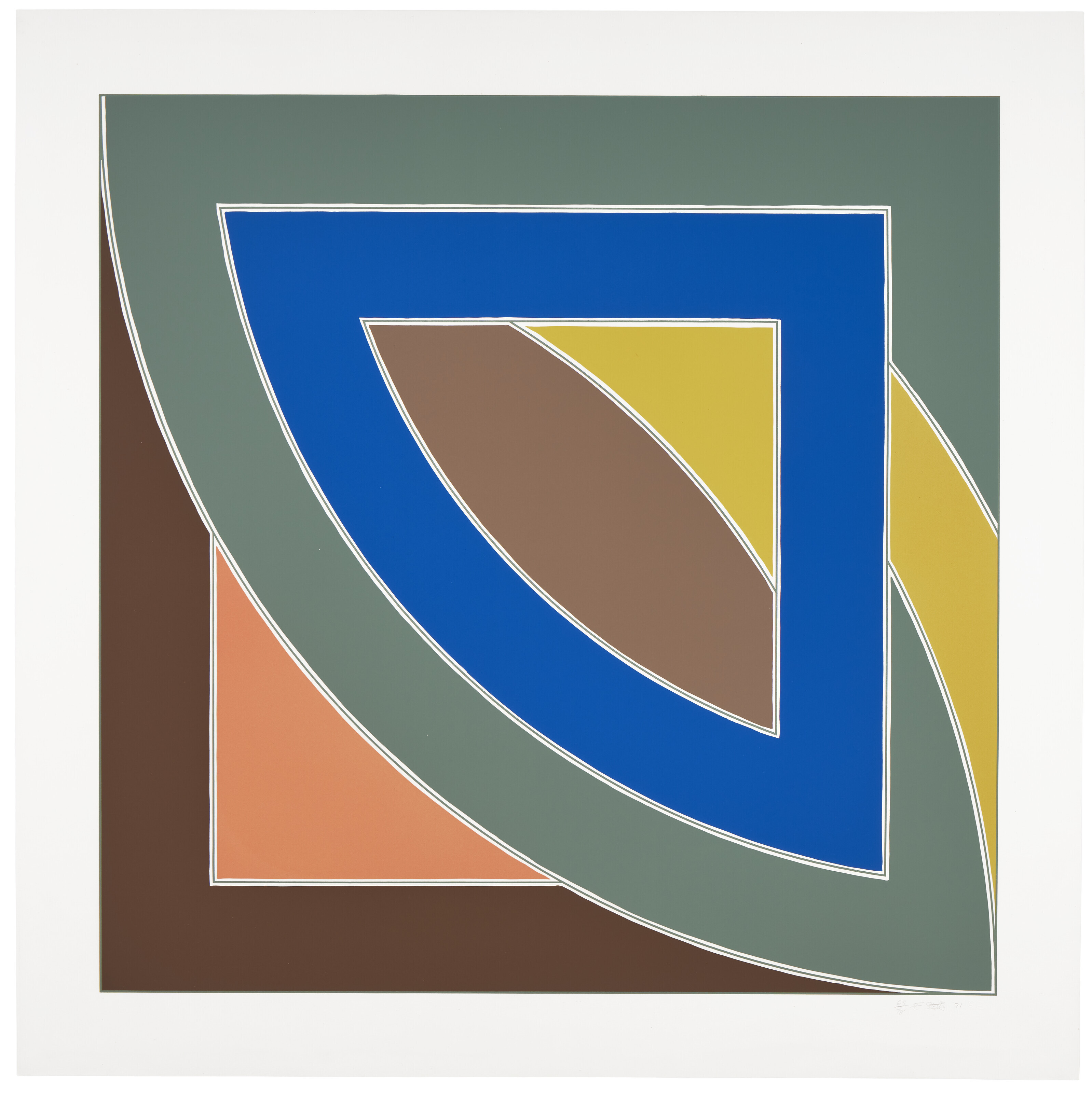 Frank Stella — Река прудов I-IV, изображение 2