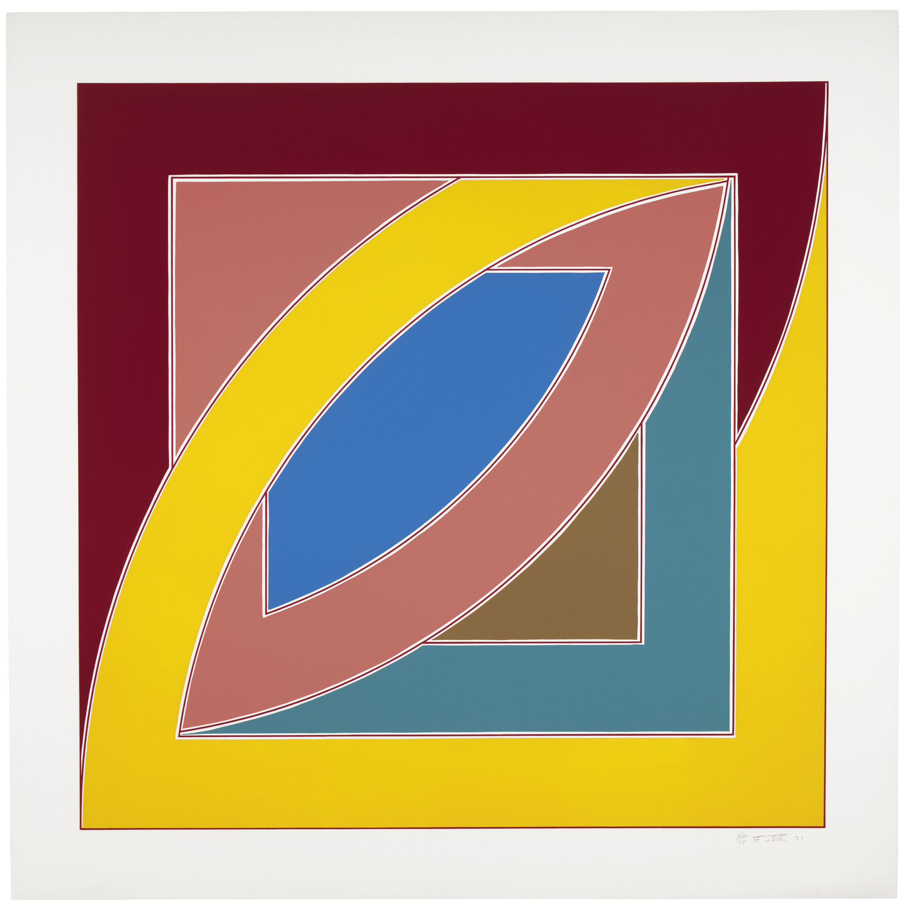 Frank Stella — Река прудов I-IV, изображение 3