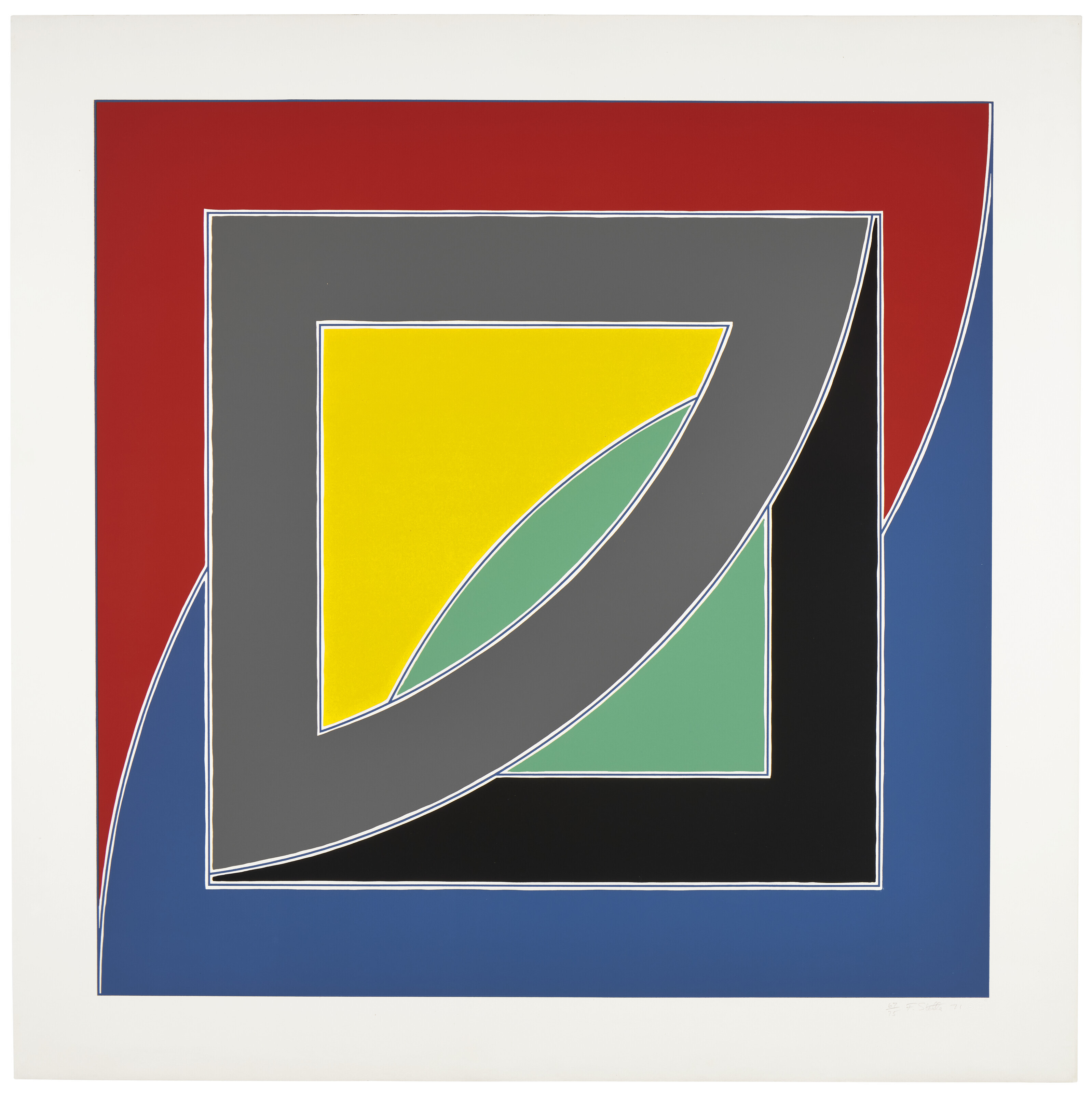 Frank Stella — Река прудов I-IV, изображение 4
