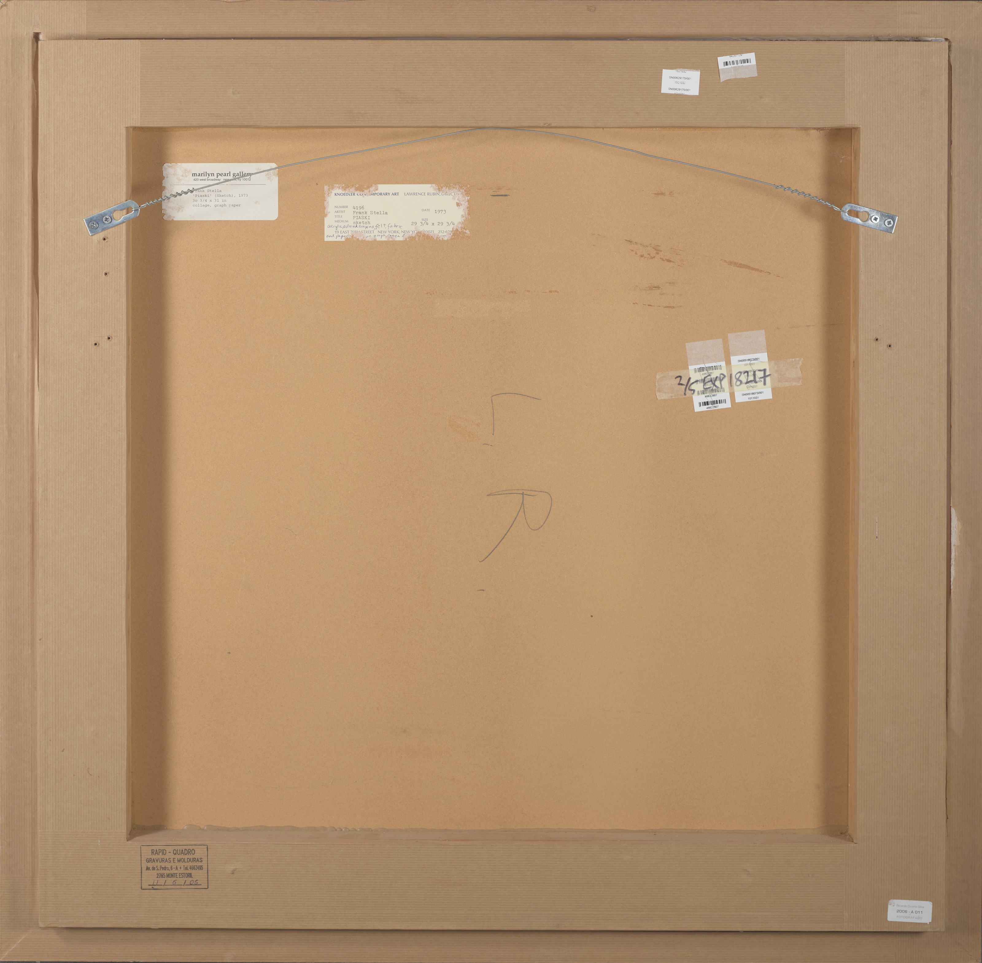 Frank Stella — Пиаски (эскиз), изображение 3