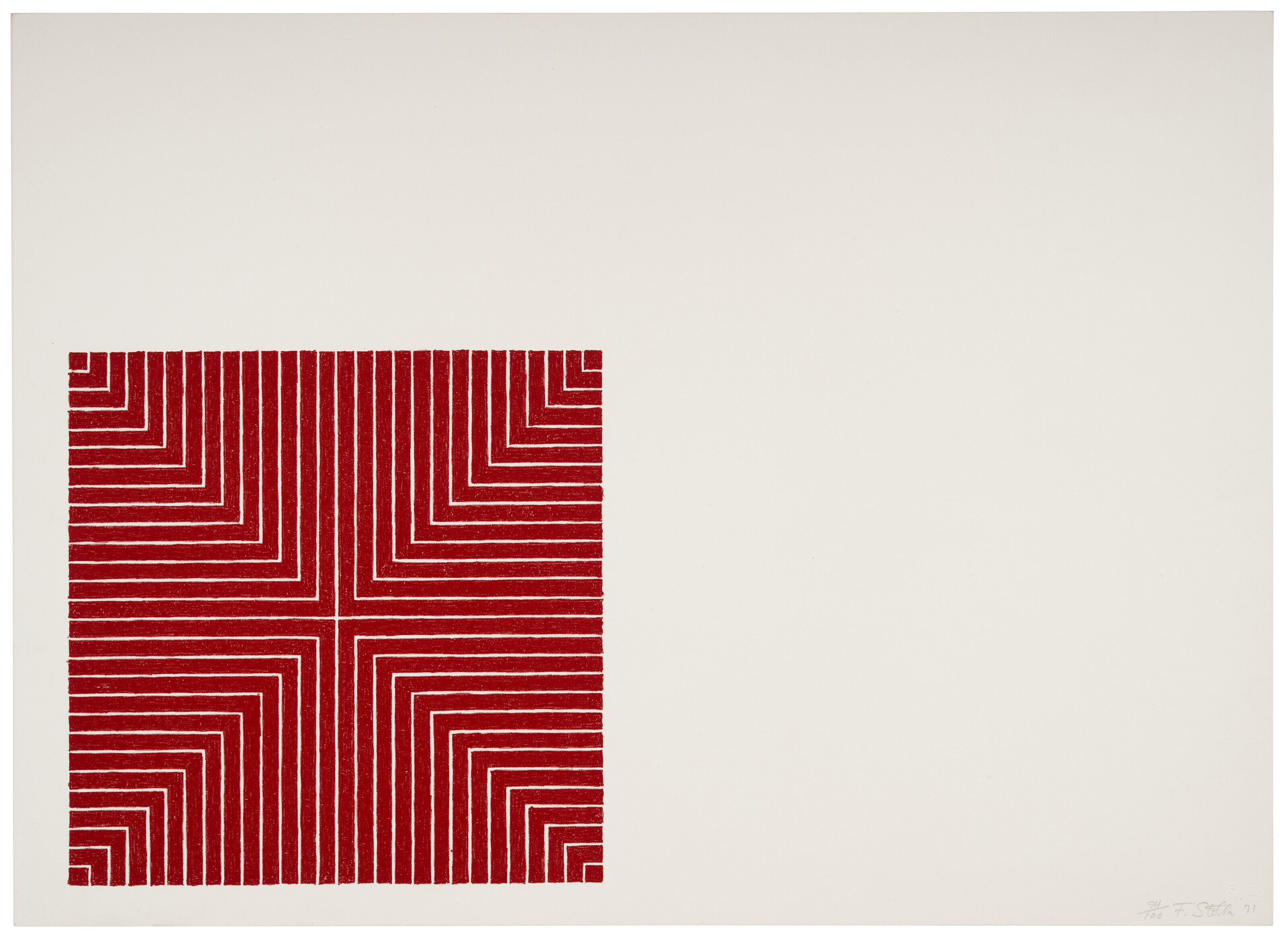 Frank Stella — Серия "Бенджамин Мур", изображение 4