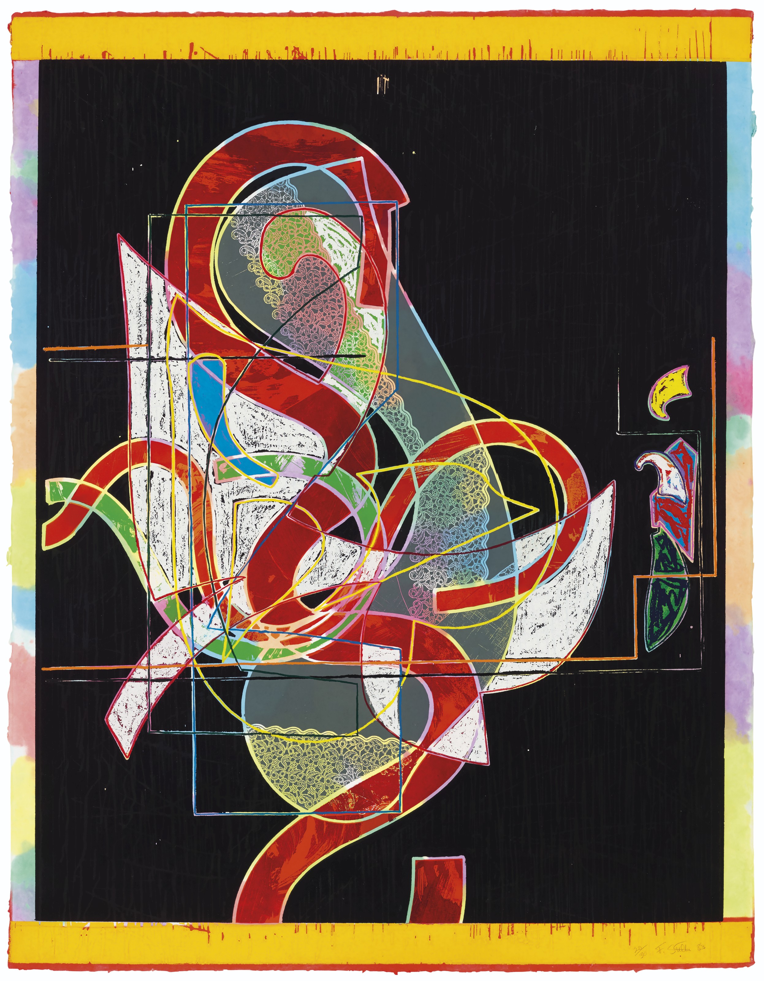 Frank Stella — Пергуса Третьего, от Circuits