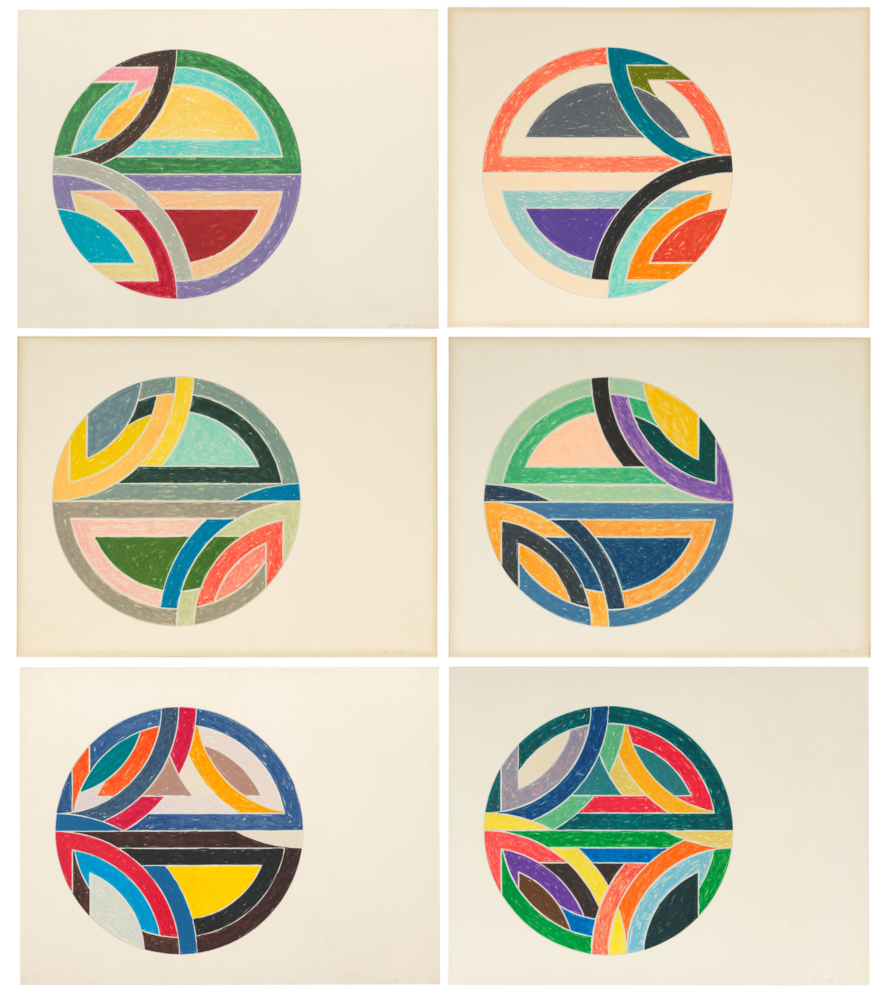 Frank Stella — Вариации Синджерли